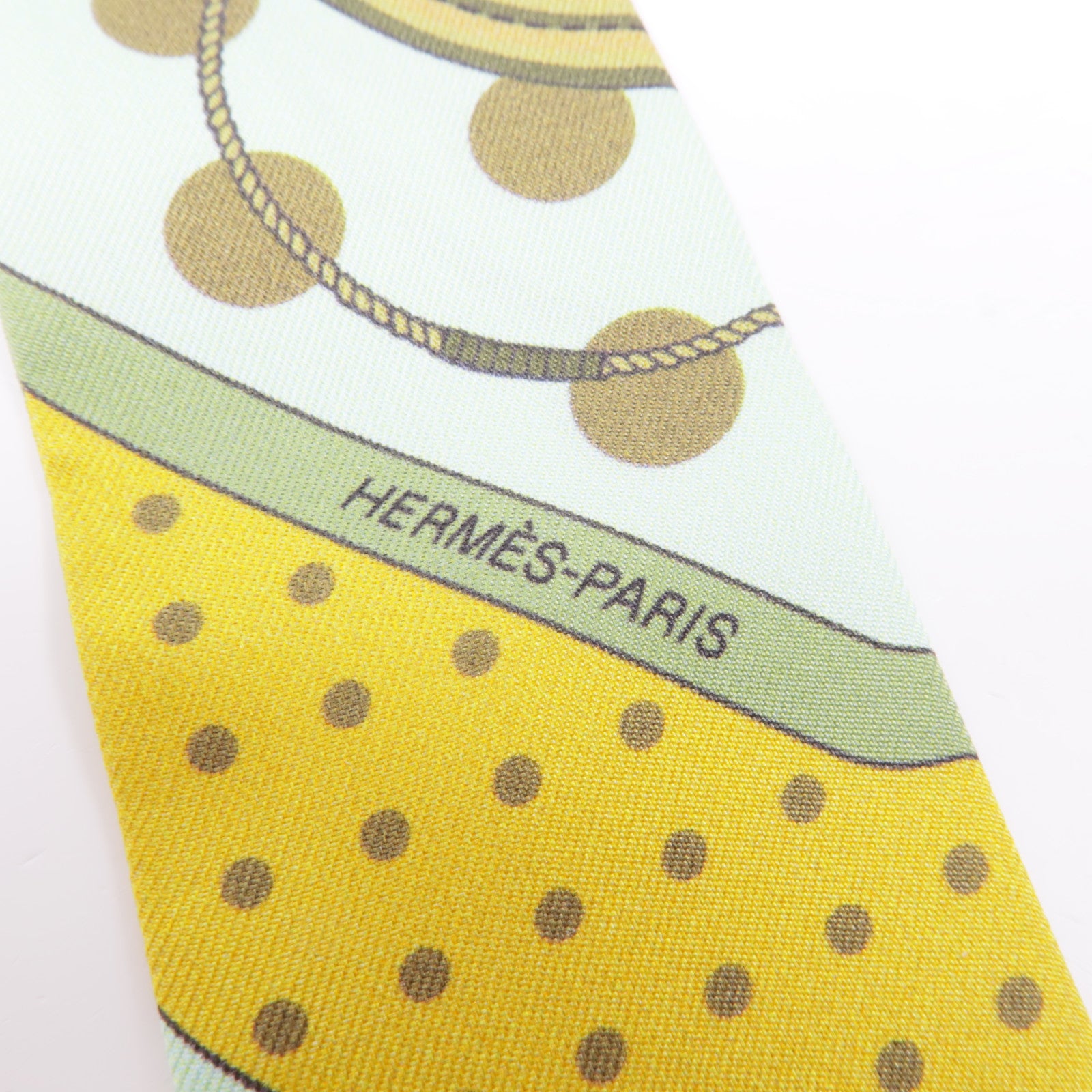 HERMES 絲質Twilly絲巾