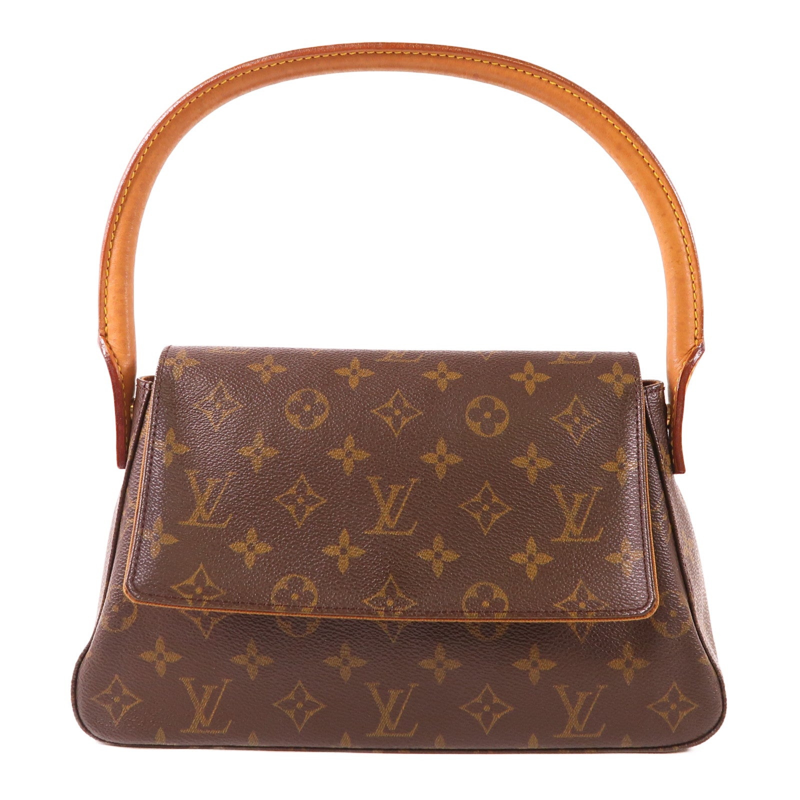 LOUIS VUITTON Monogram Mini Looping金扣肩背袋