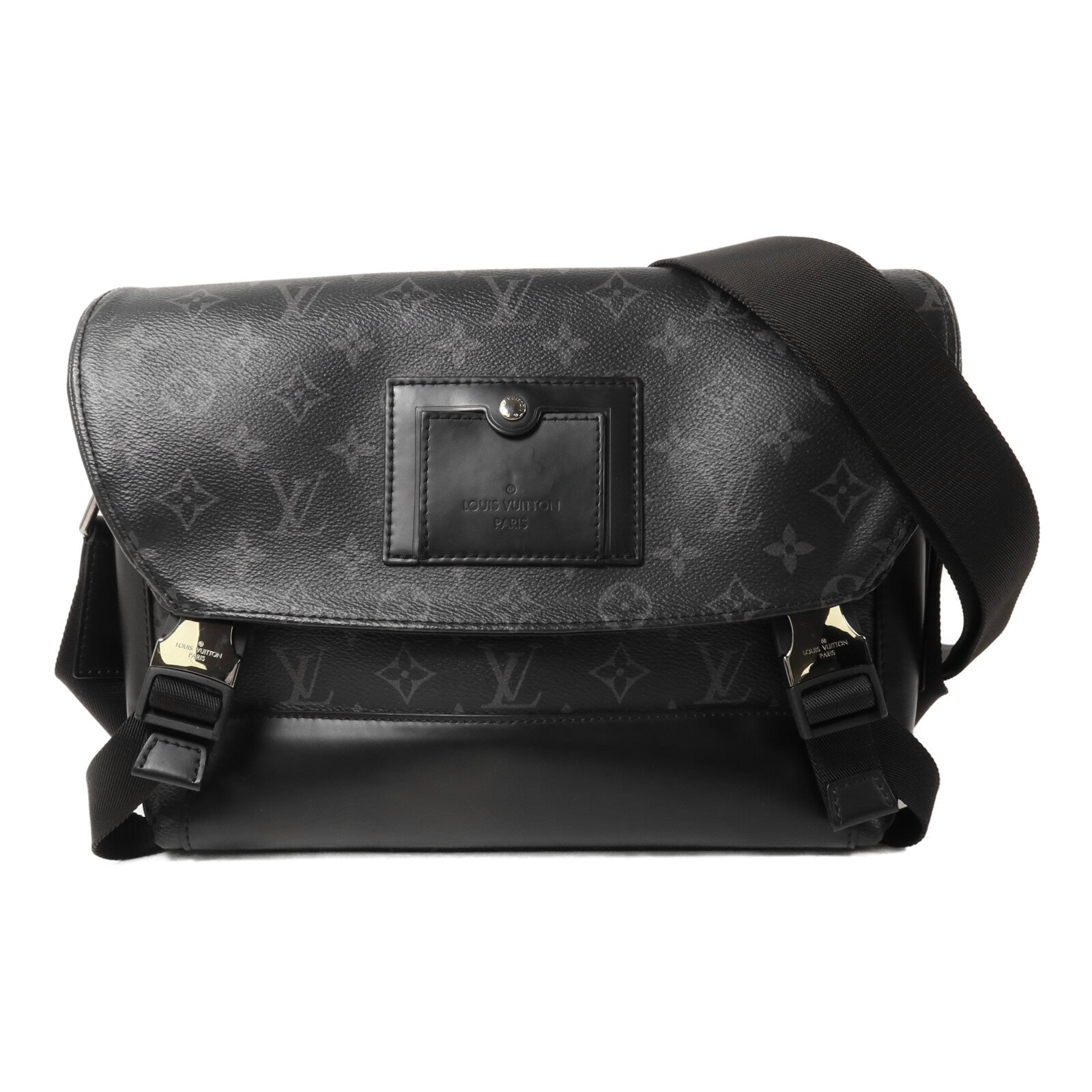 LOUIS VUITTON 【激減優惠】Monogram Eclipse Messenger PM Voyager肩背袋