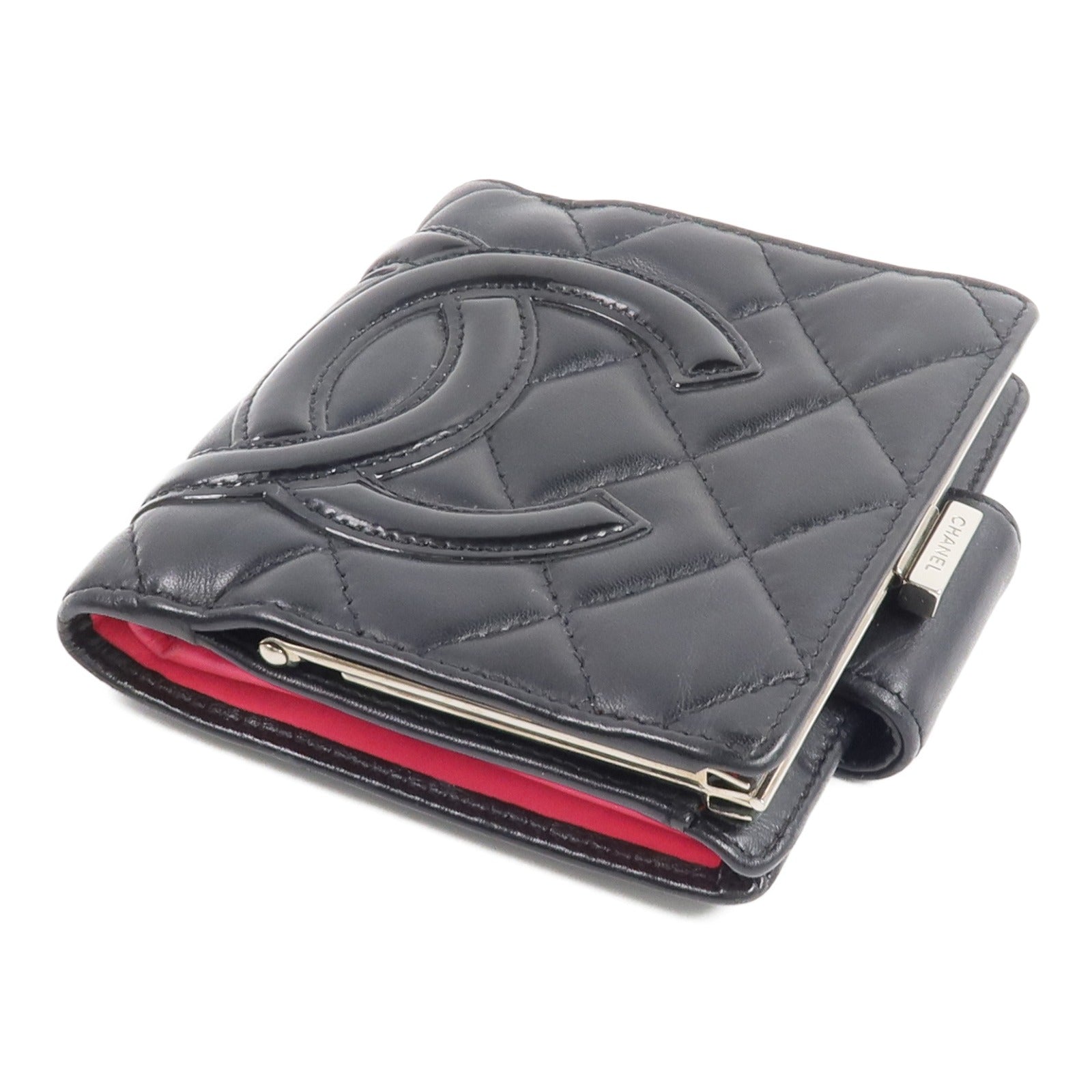 CHANEL 牛皮皮革Cambon Compact Wallet