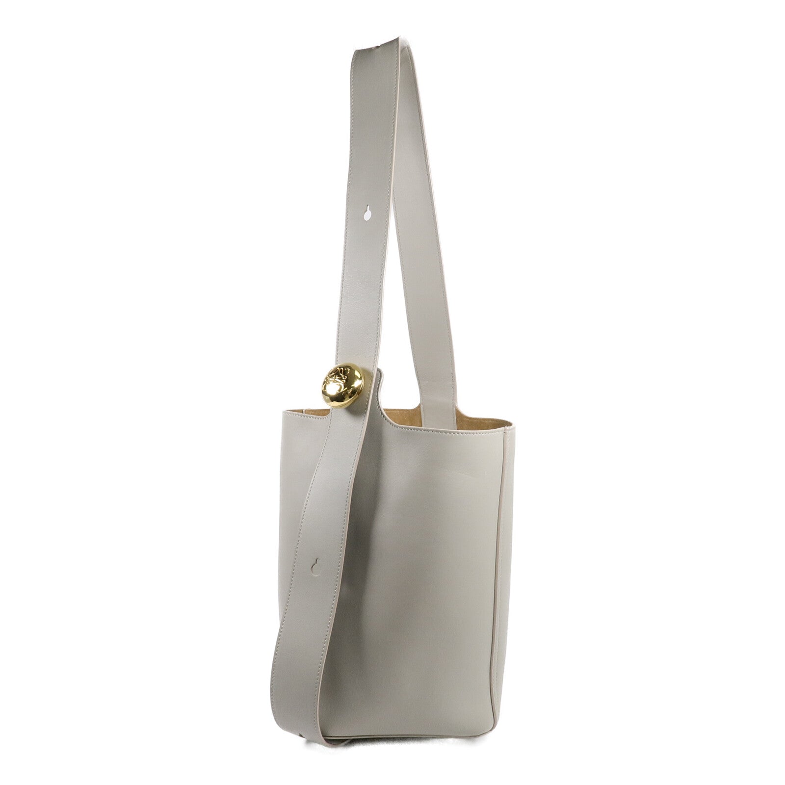 LOEWE 牛皮皮革Pebble Bucket Medium肩背袋