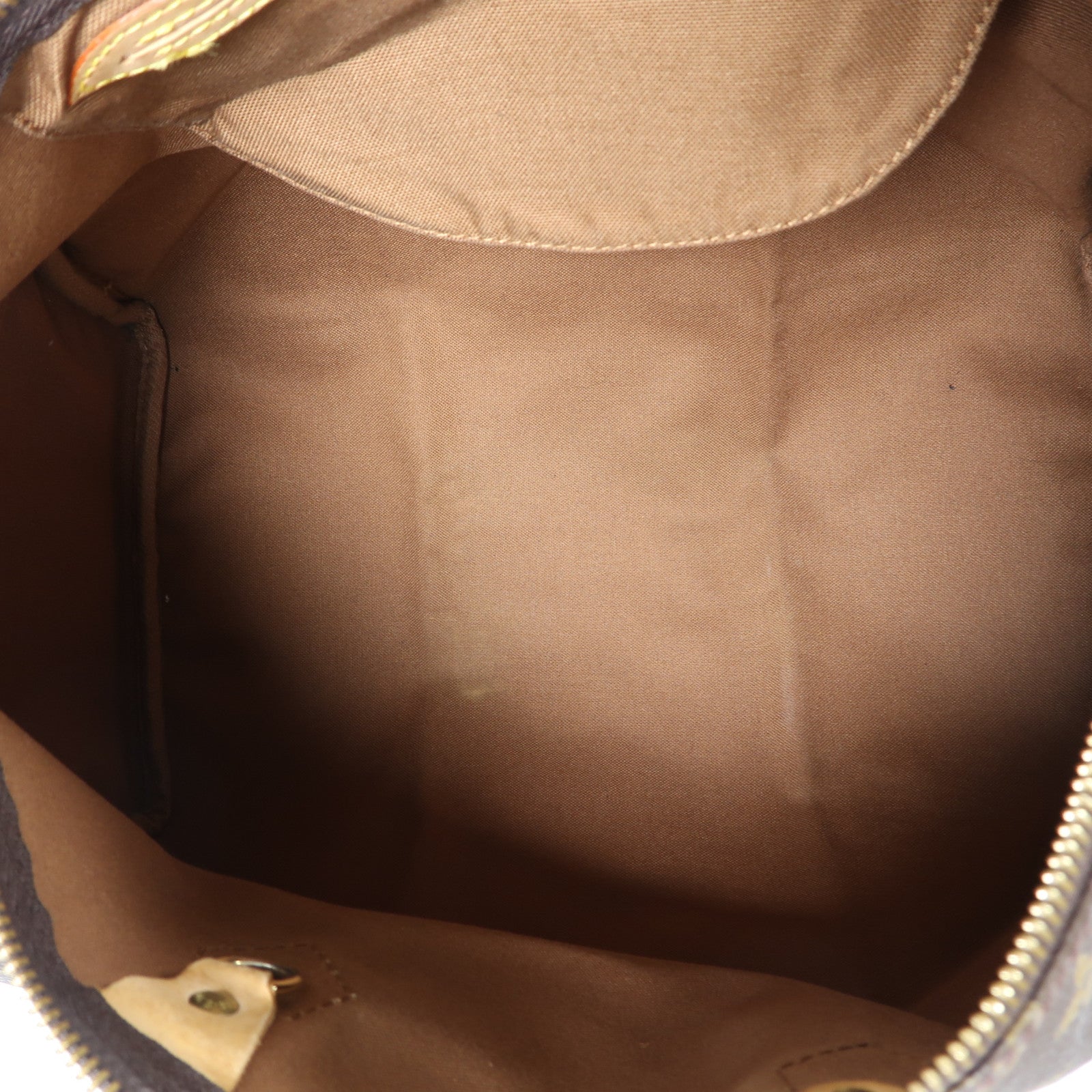 LOUIS VUITTON Monogram Speedy 35金扣手挽袋啡色