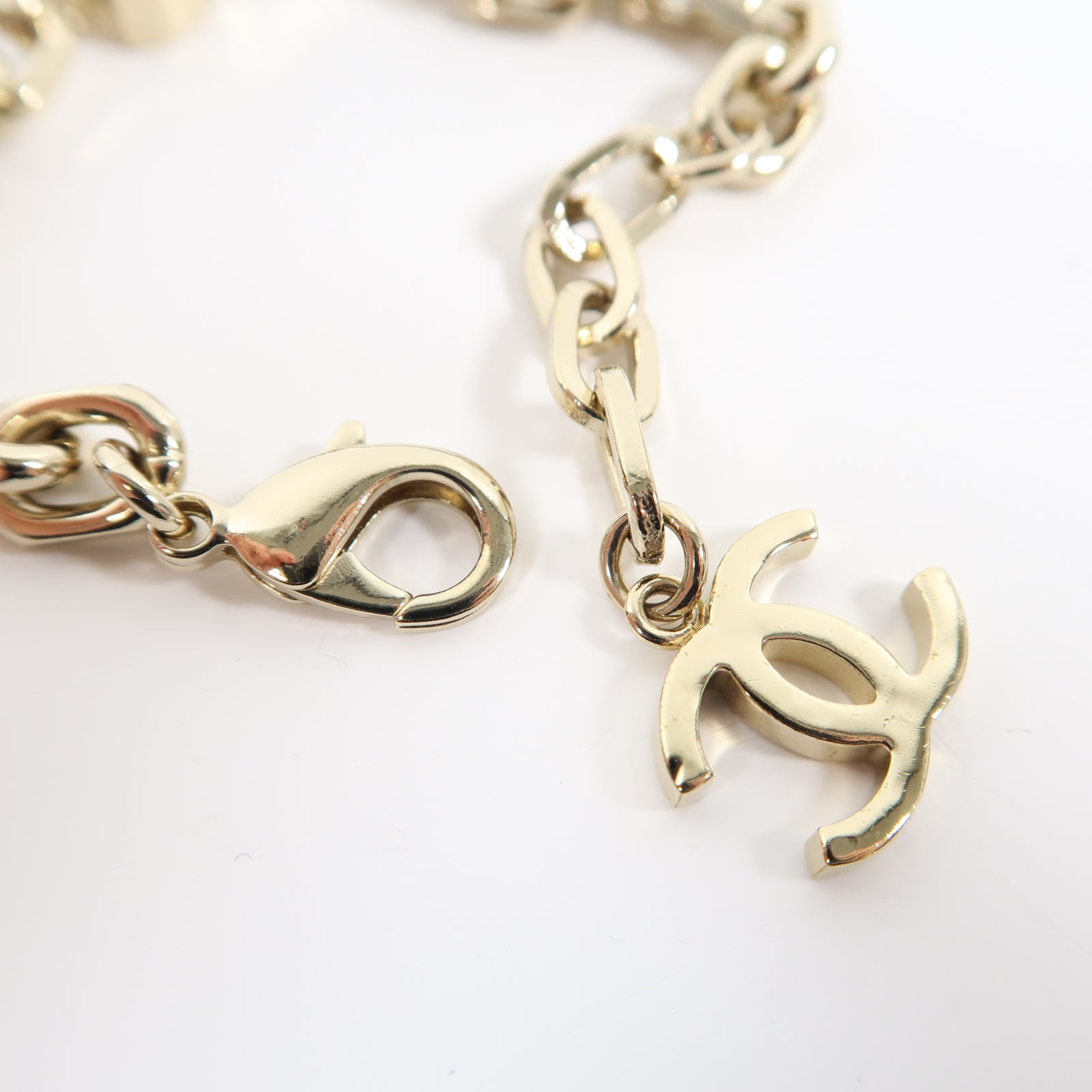 CHANEL 金屬Bracelet手鏈金色