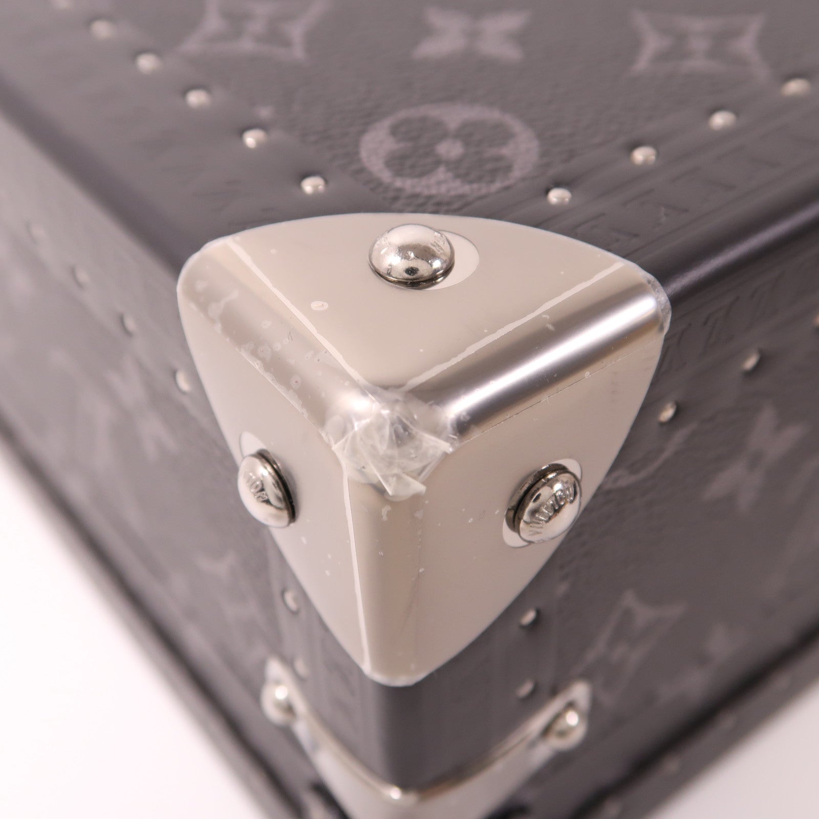 LOUIS VUITTON Monogram Eclipse Coffret Joaillerie銀扣珠寶盒