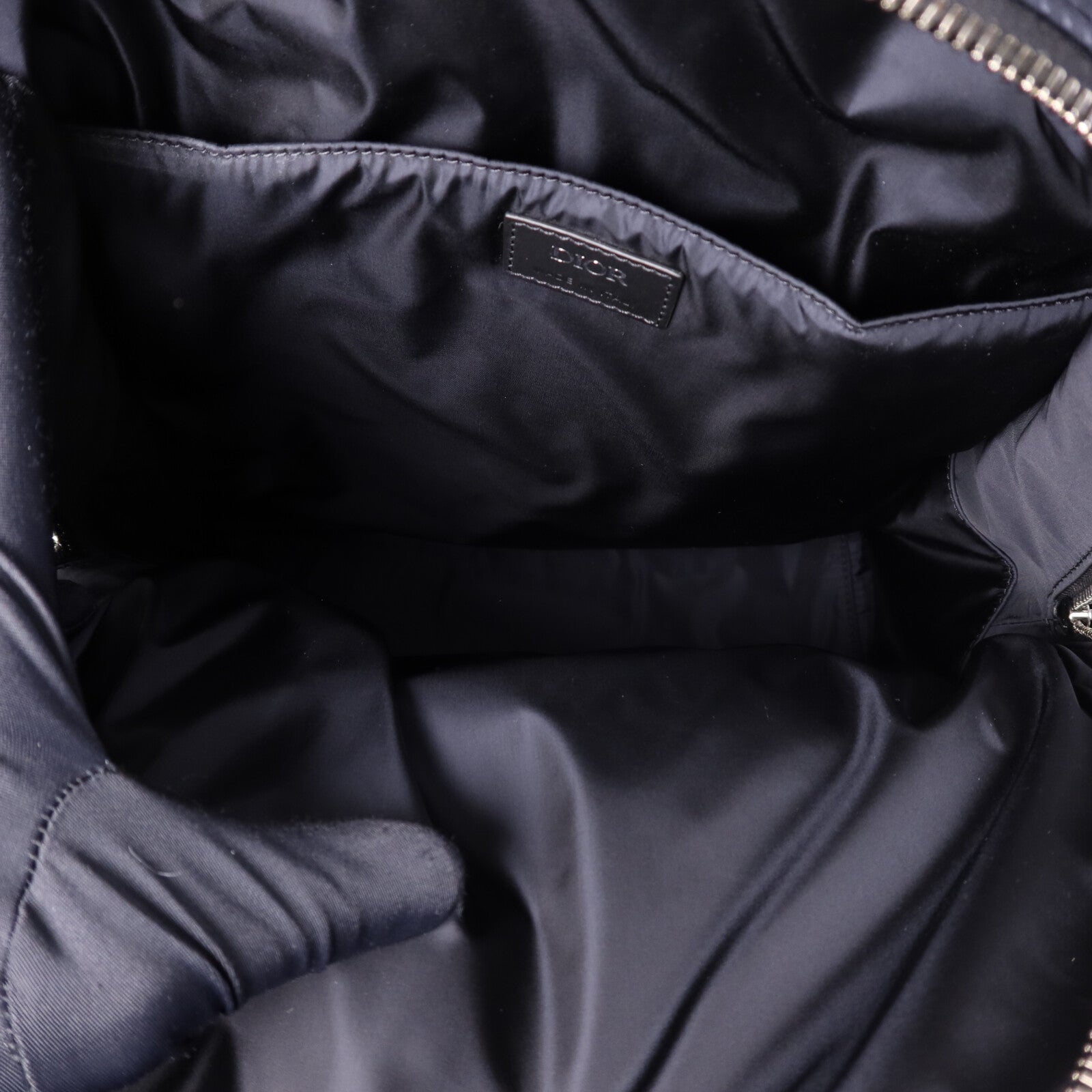 Dior 尼龍Backpack銀扣背包