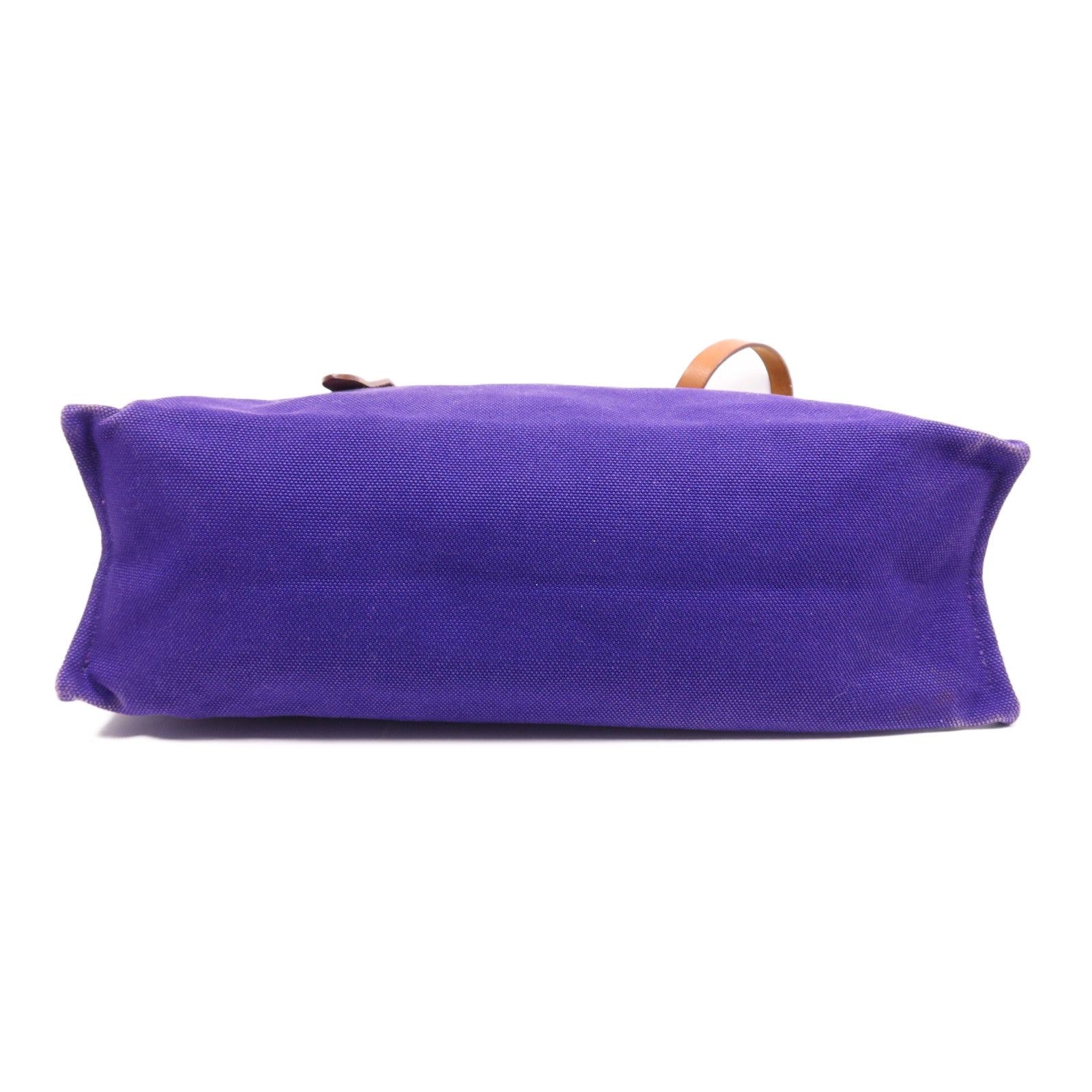 HERMES 帆布Etriviere Elan銀扣肩背袋