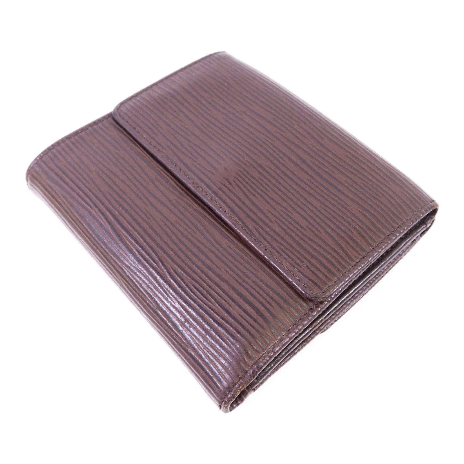 LOUIS VUITTON 【激減優惠】Epi Trifold Wallet金扣錢包