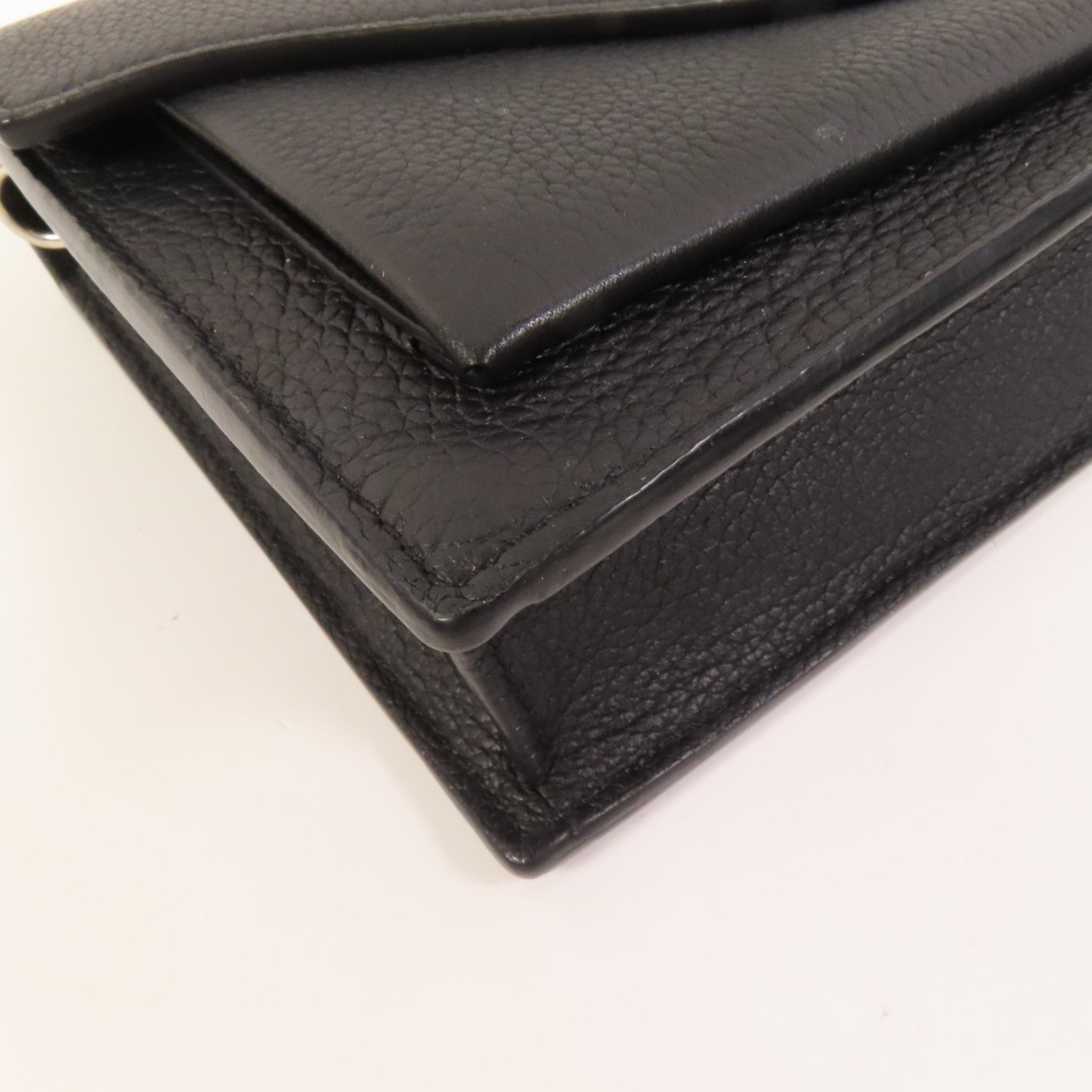 LOUIS VUITTON 牛皮皮革Mylockme銀扣鏈帶肩背袋