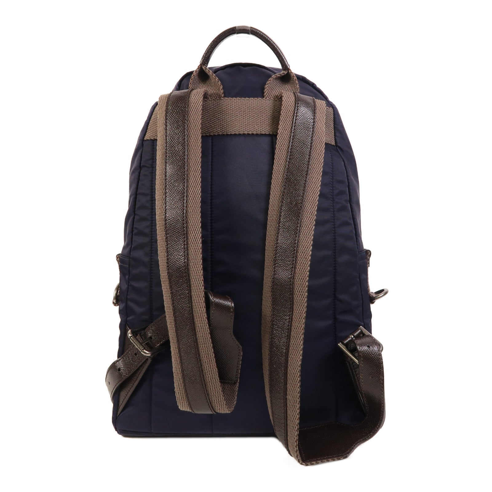 D&G 尼龍Backpack銀扣背包