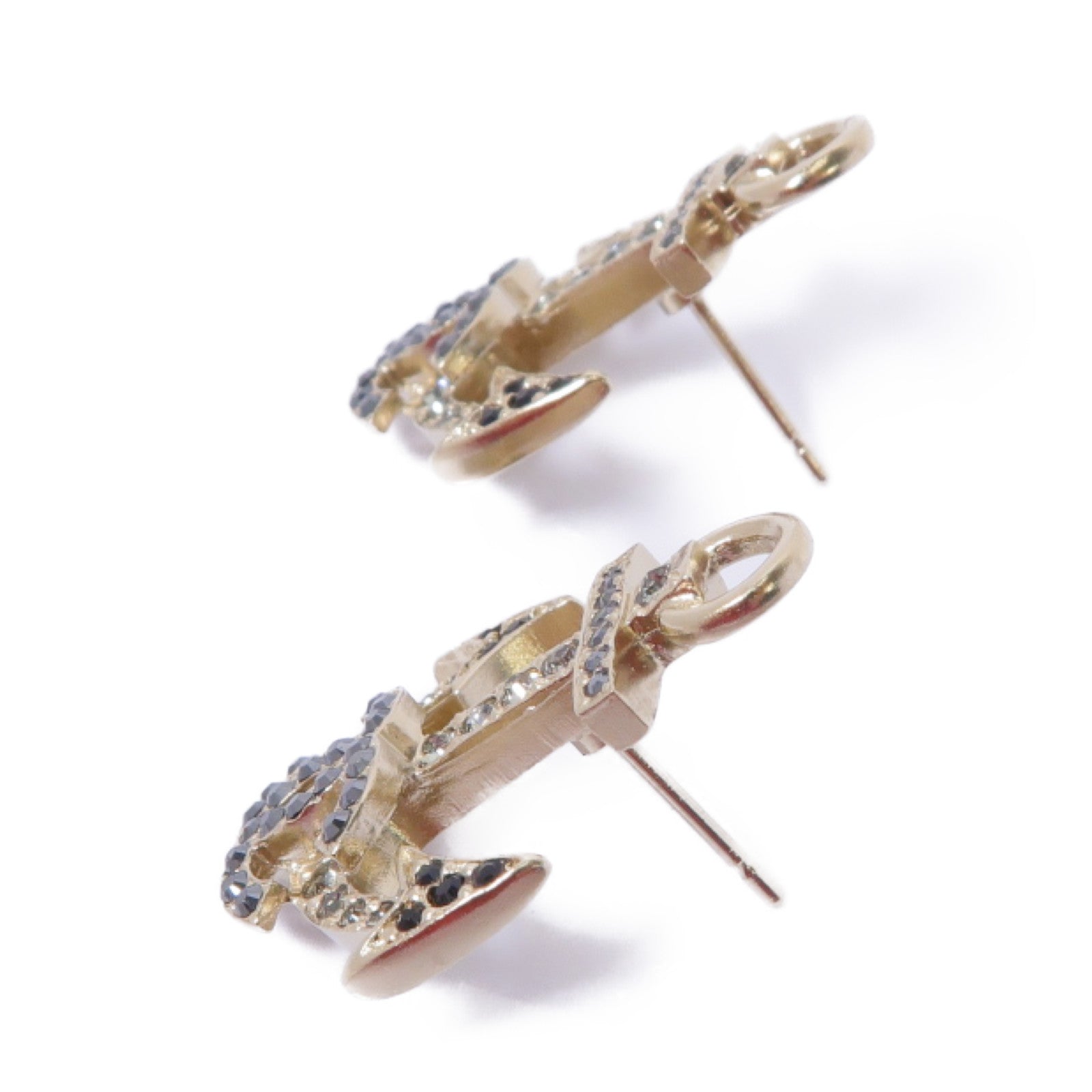 CHANEL 【激減優惠】金屬Earring耳環金色