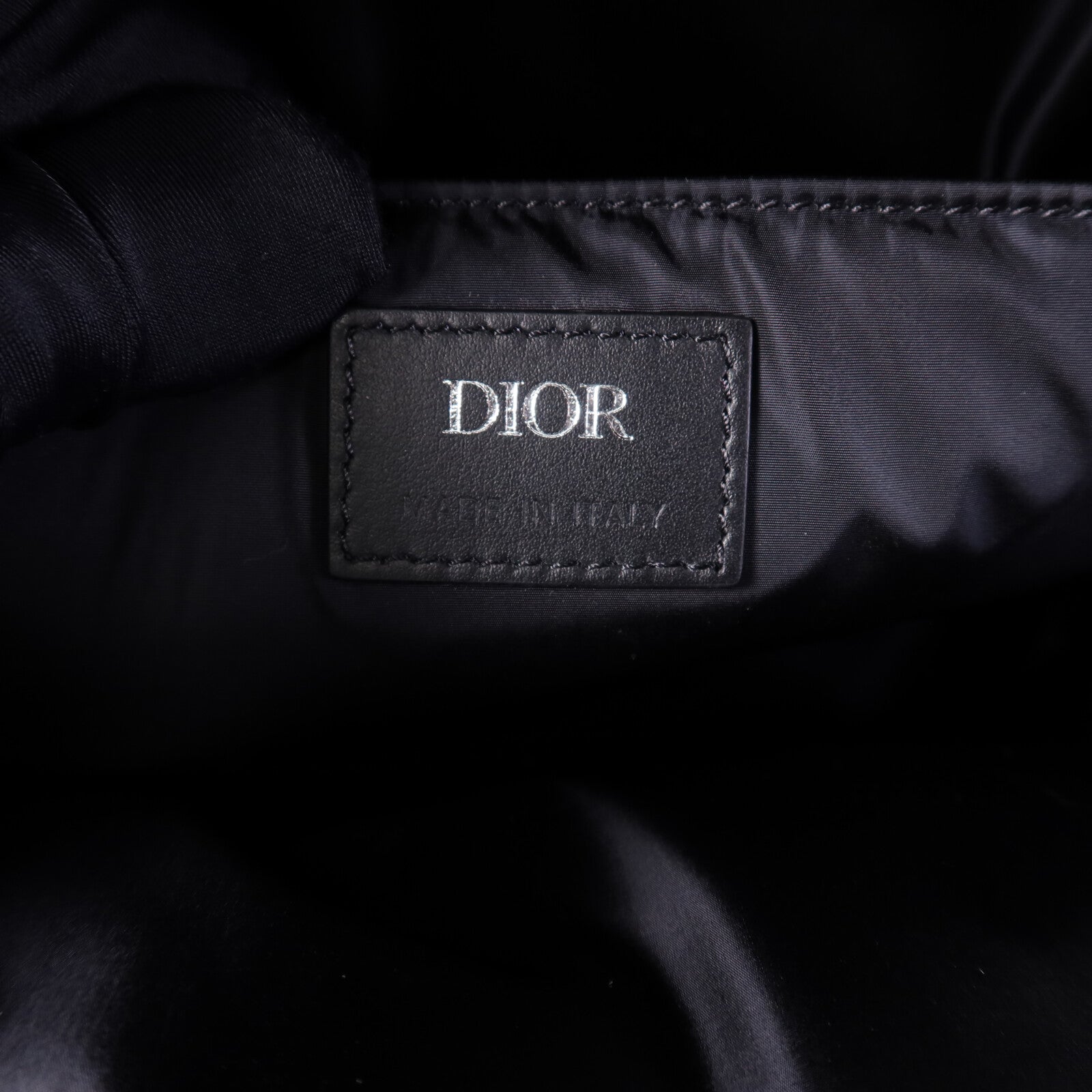 Dior 尼龍Backpack銀扣背包