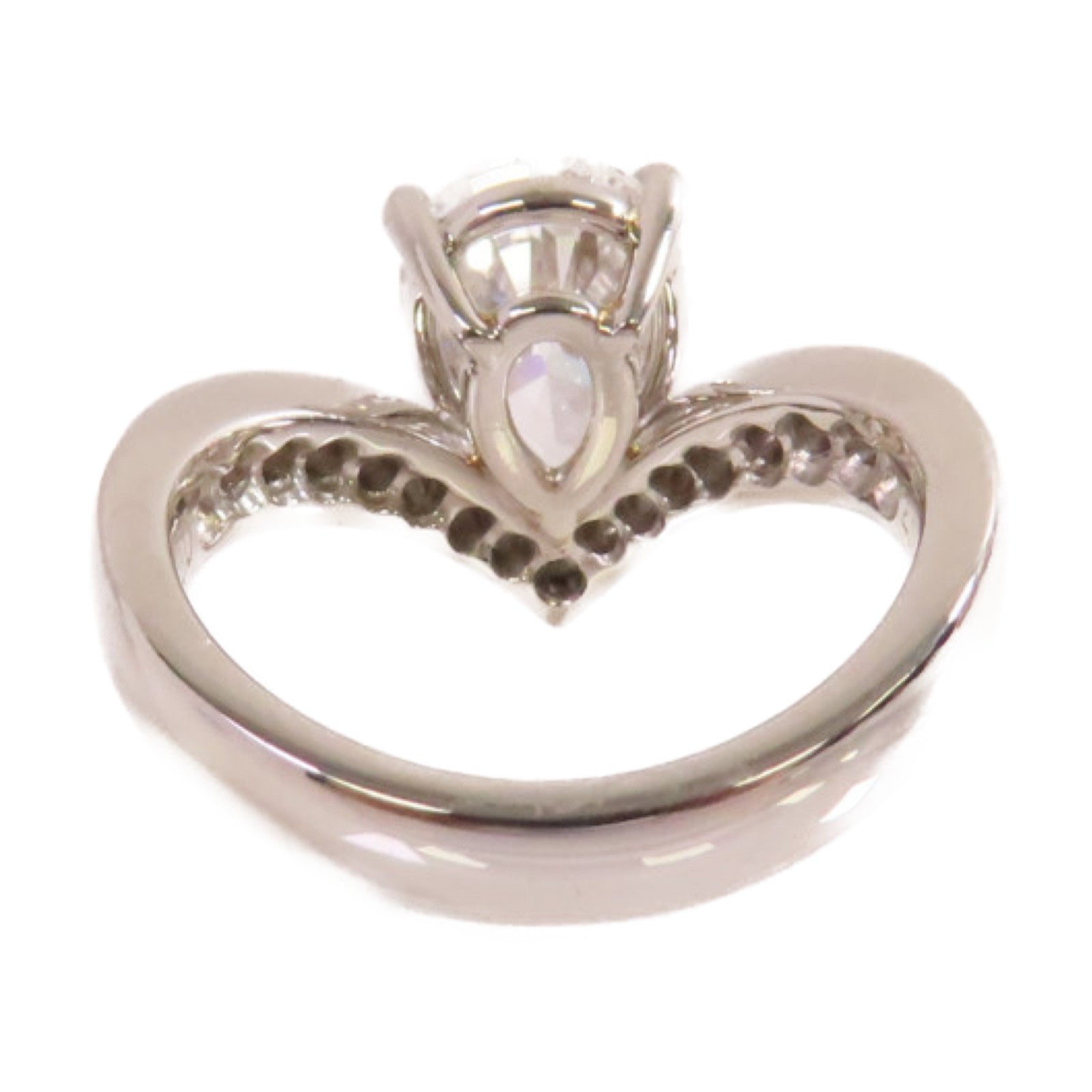 JEWELRY (PRICE DOWN) 2.032ct Diamond 0.33ct Diamond Ring PT900 Platinum US#4.5