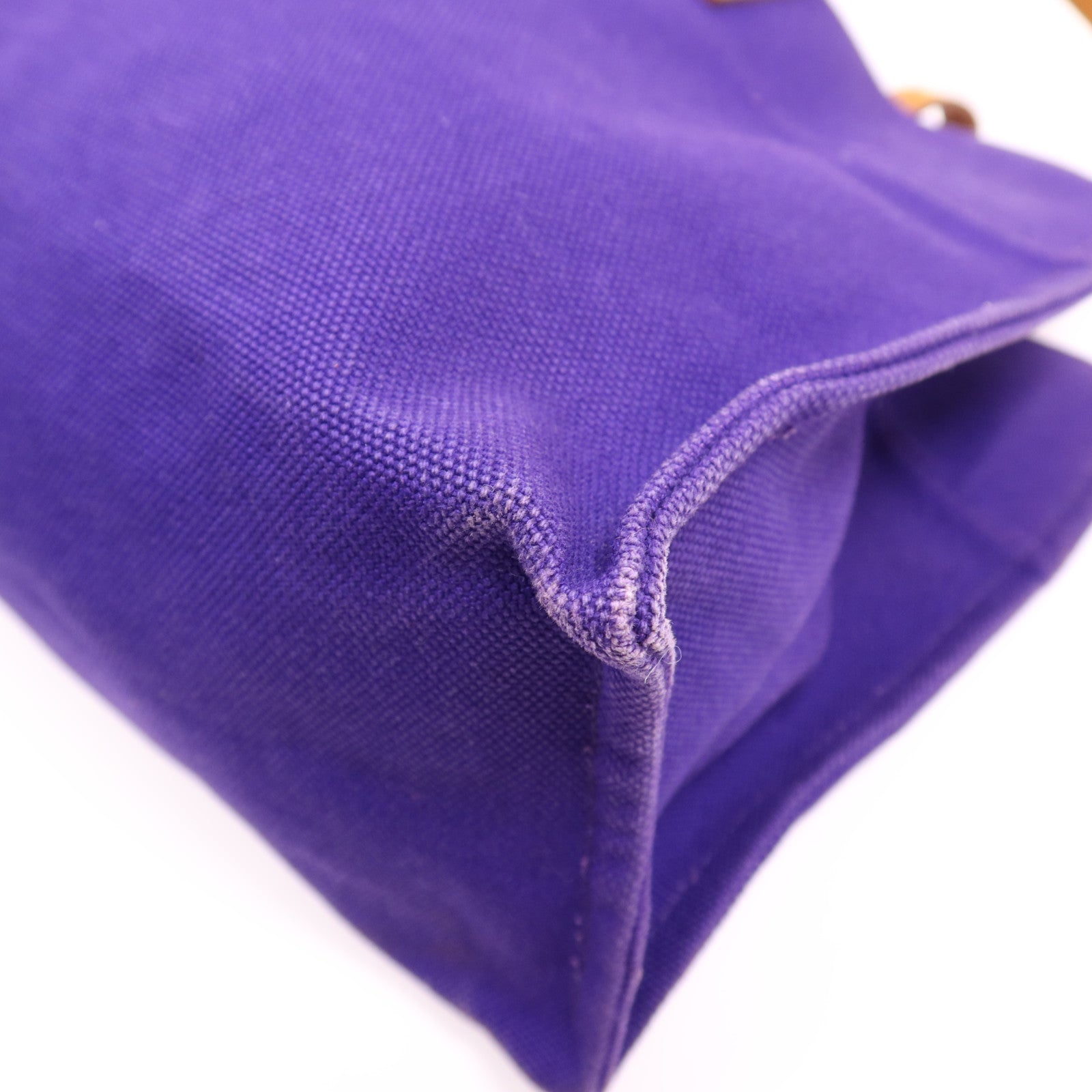 HERMES 帆布Etriviere Elan銀扣肩背袋