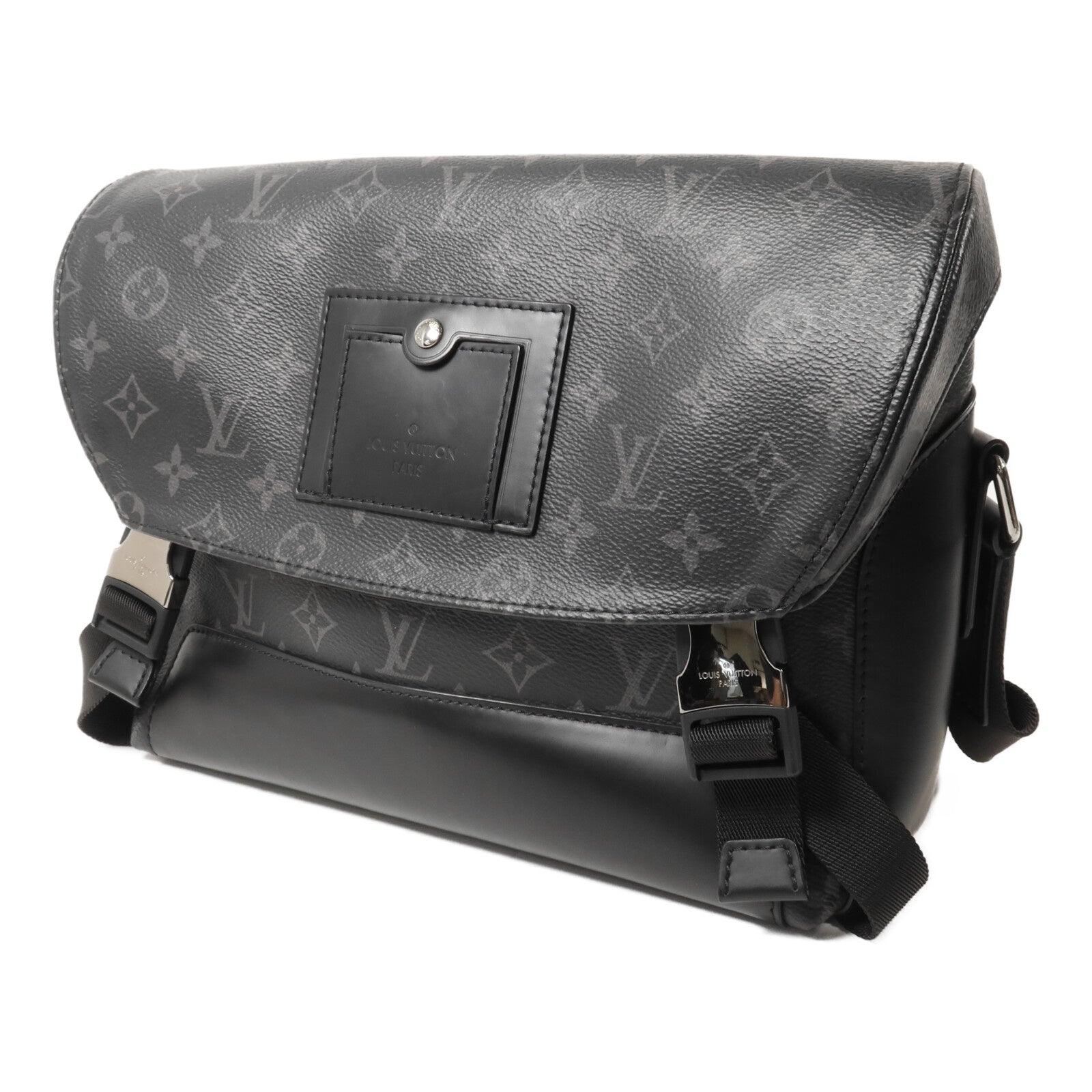 LOUIS VUITTON 【激減優惠】Monogram Eclipse Messenger PM Voyager肩背袋
