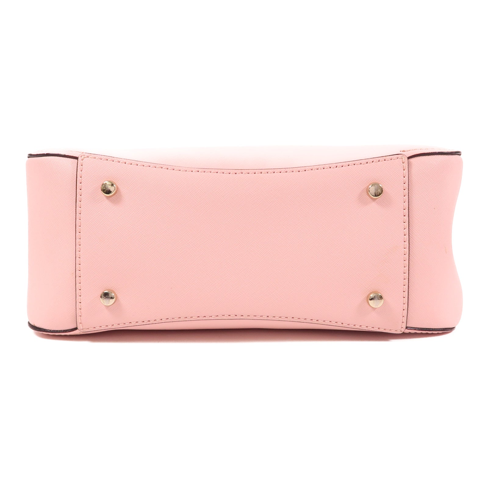 Kate Spade GHW 2 Way Shoulder Bag Calfskin Leather Pink