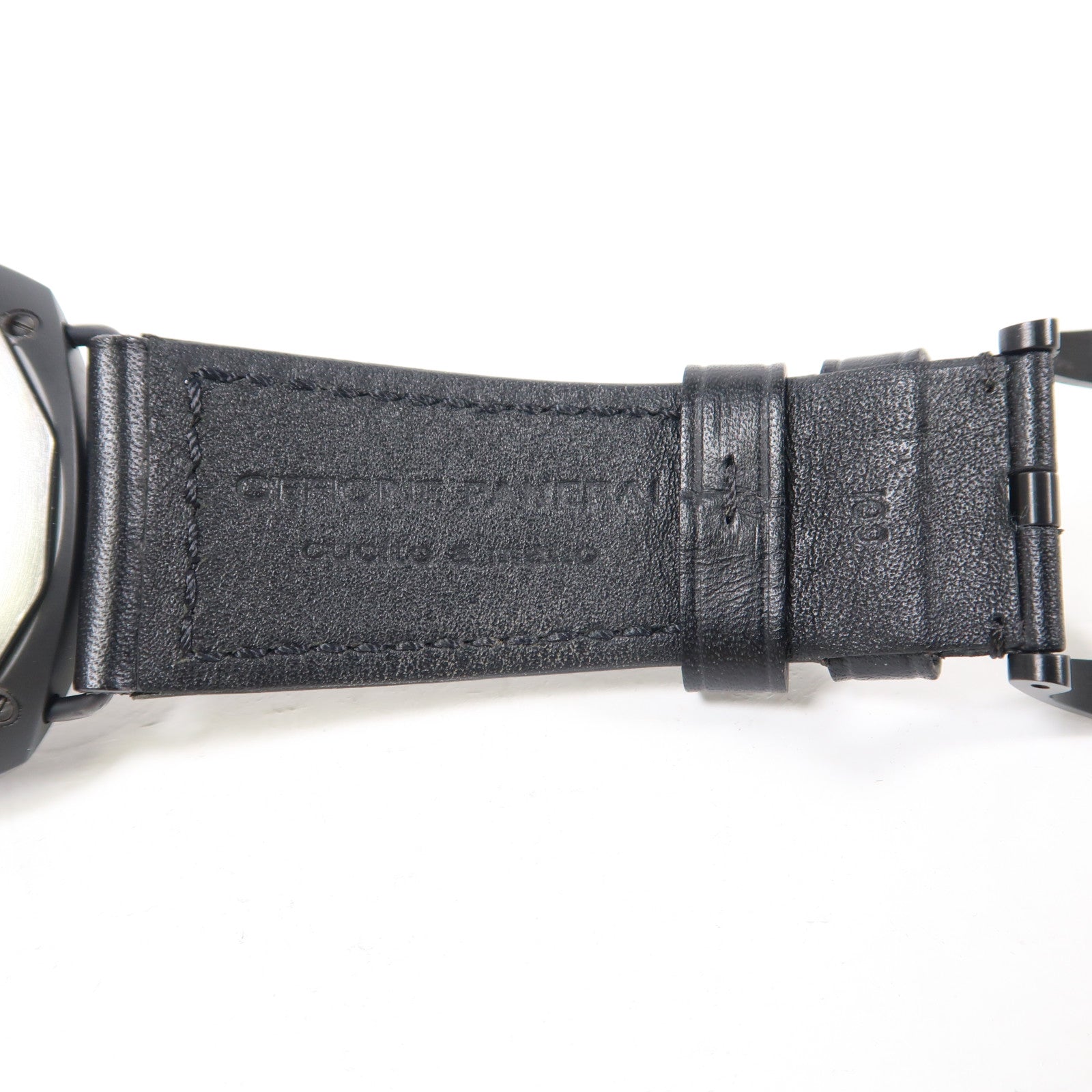 PANERAI Radiomir Black Seal不鏽鋼/橡胶帶Hand Volume Watch手錶自動機芯黑色