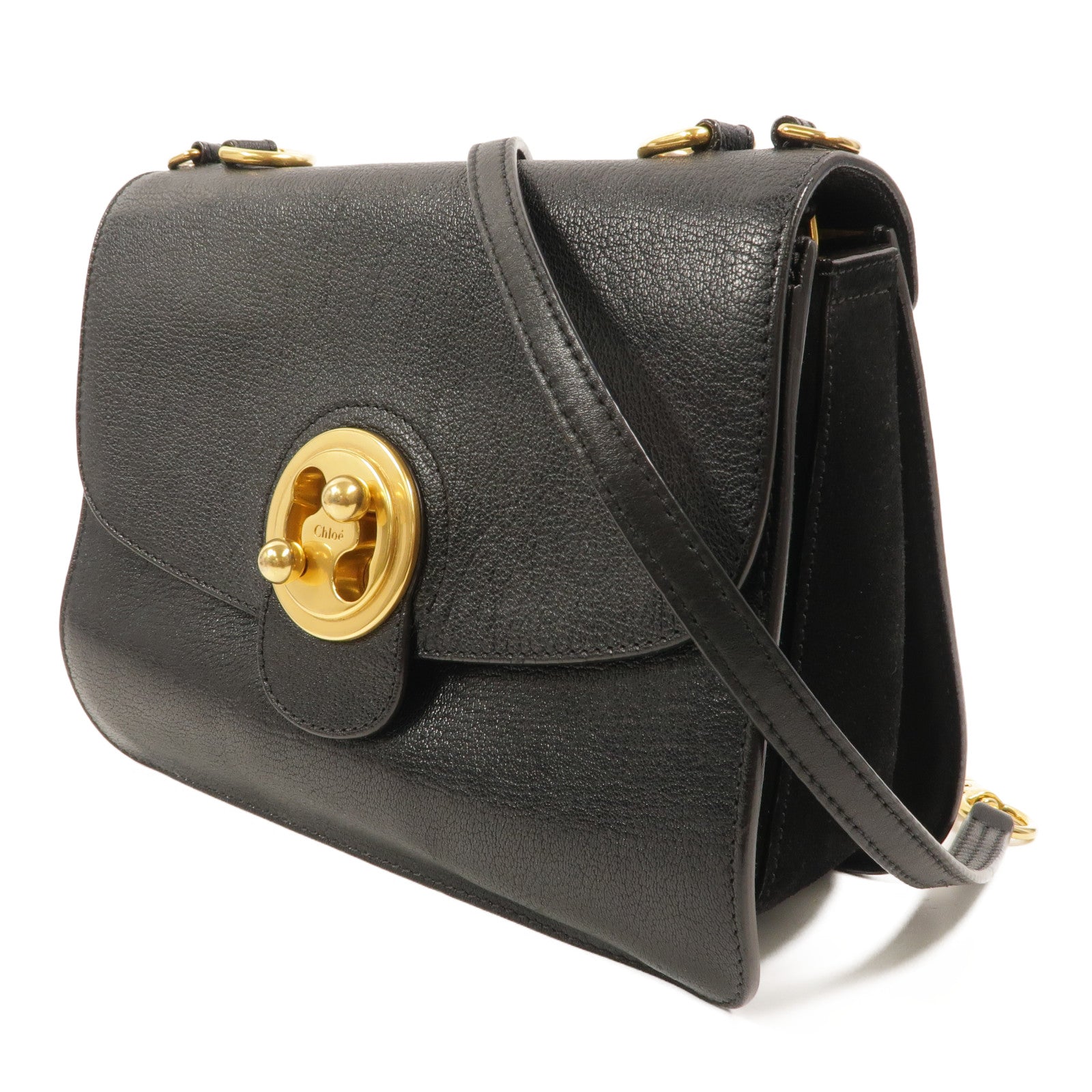 Chloe 牛皮皮革Mily Crossbody Bag肩背袋