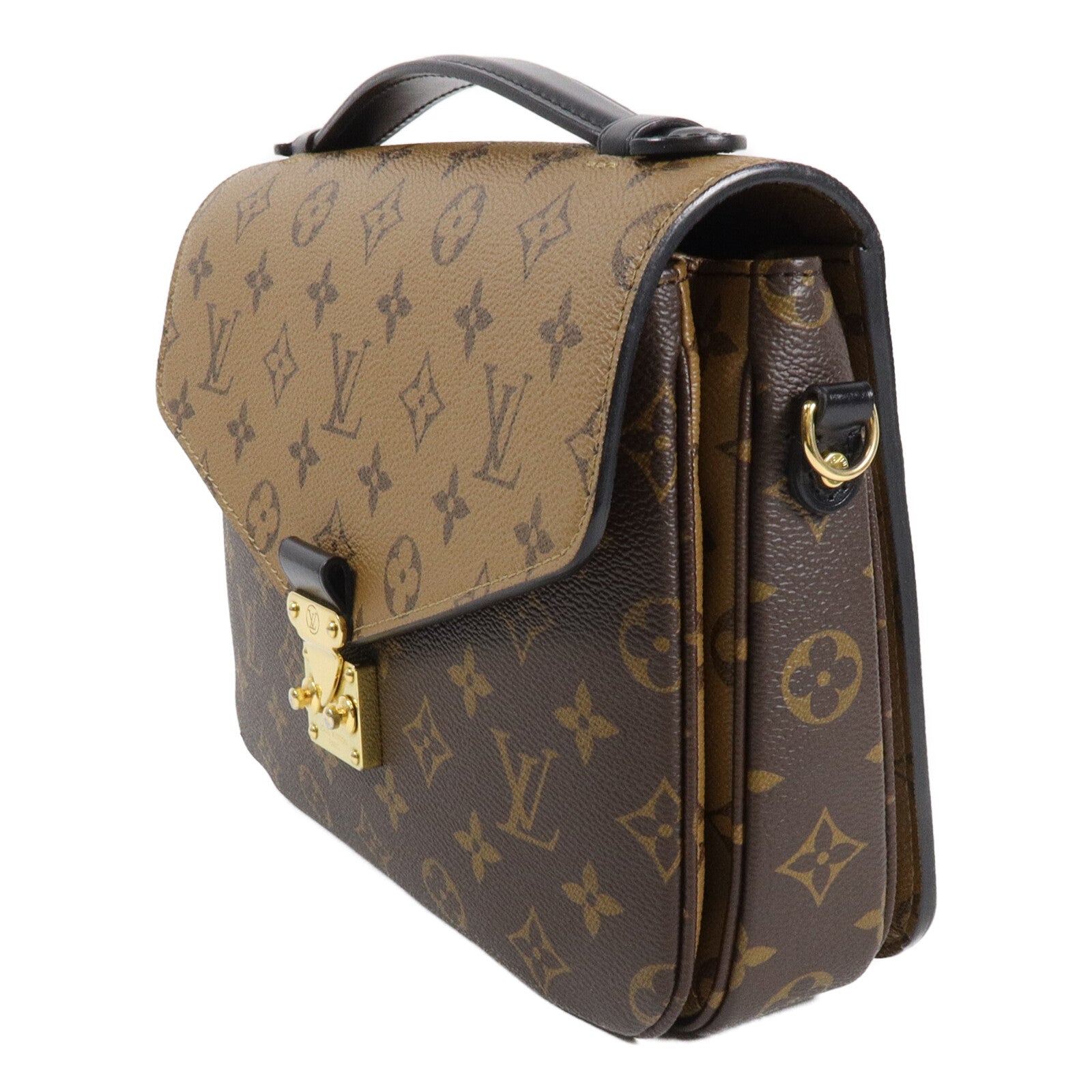 LOUIS VUITTON Monogram/Monogram Reverse Pochette Metis手挽肩背兩用袋