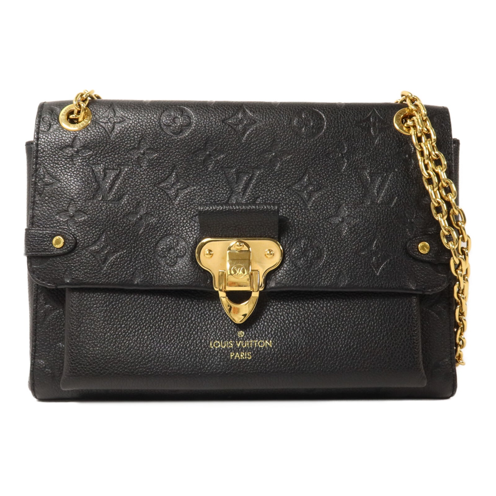 LOUIS VUITTON Monogram Empreinte Vavin PM鏈帶肩背袋