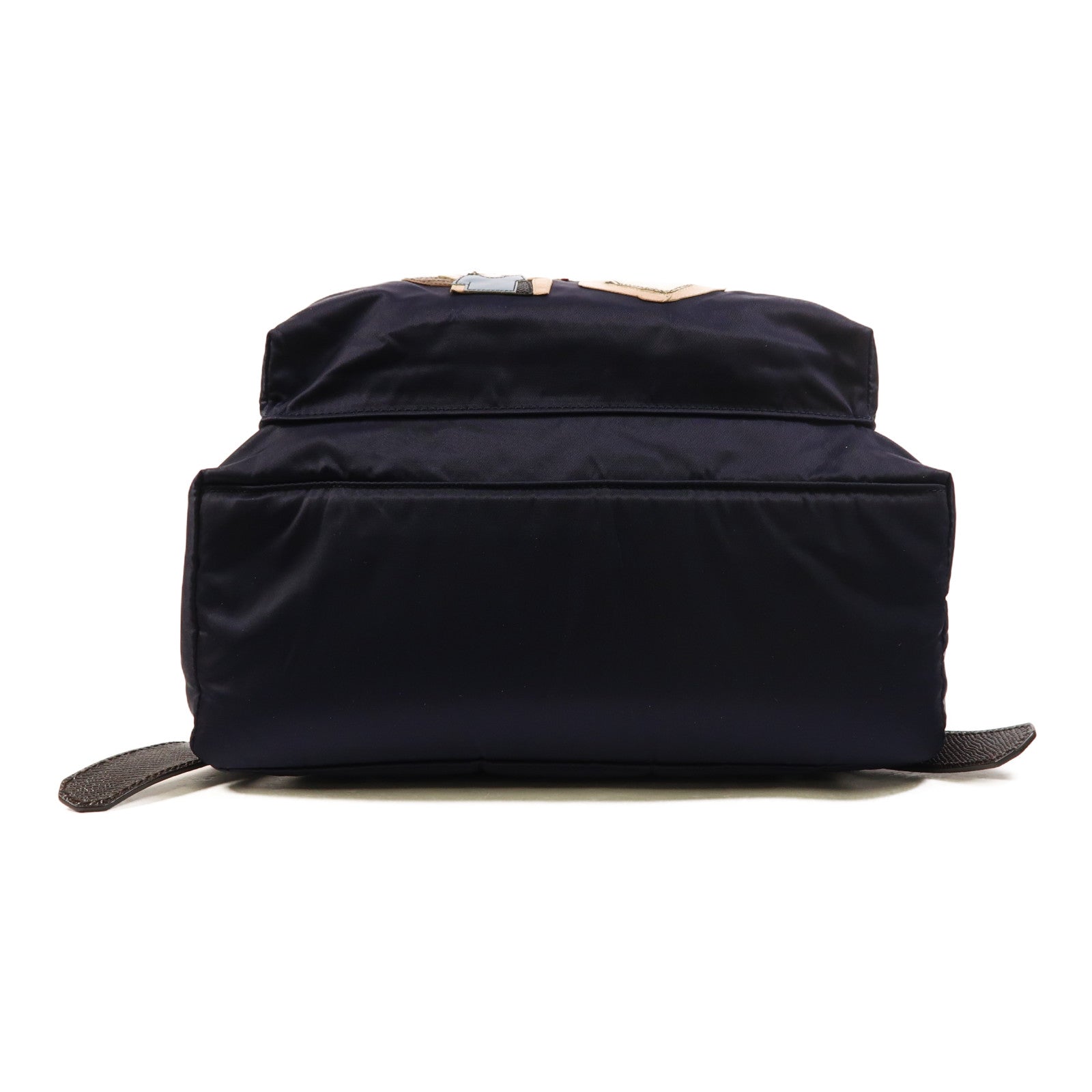 D&G 尼龍Backpack銀扣背包