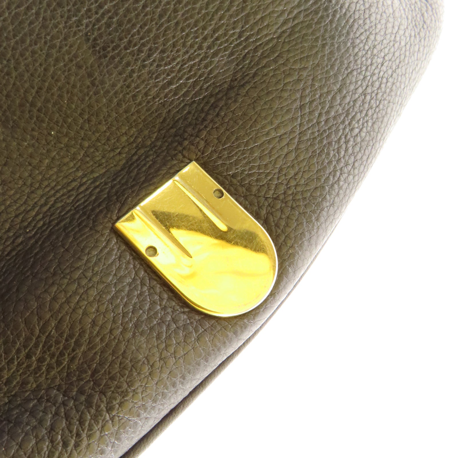 PRADA 牛皮皮革Shoulder Bag 金扣肩背袋