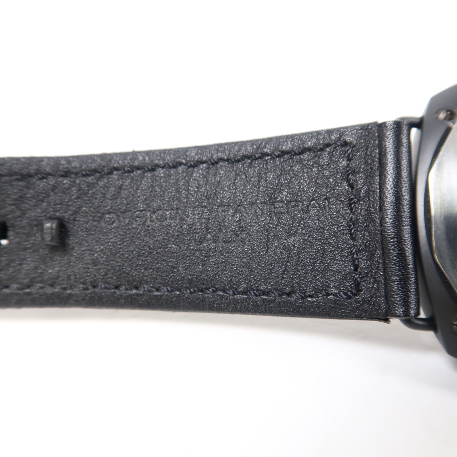 PANERAI Radiomir Black Seal不鏽鋼/橡胶帶Hand Volume Watch手錶自動機芯黑色