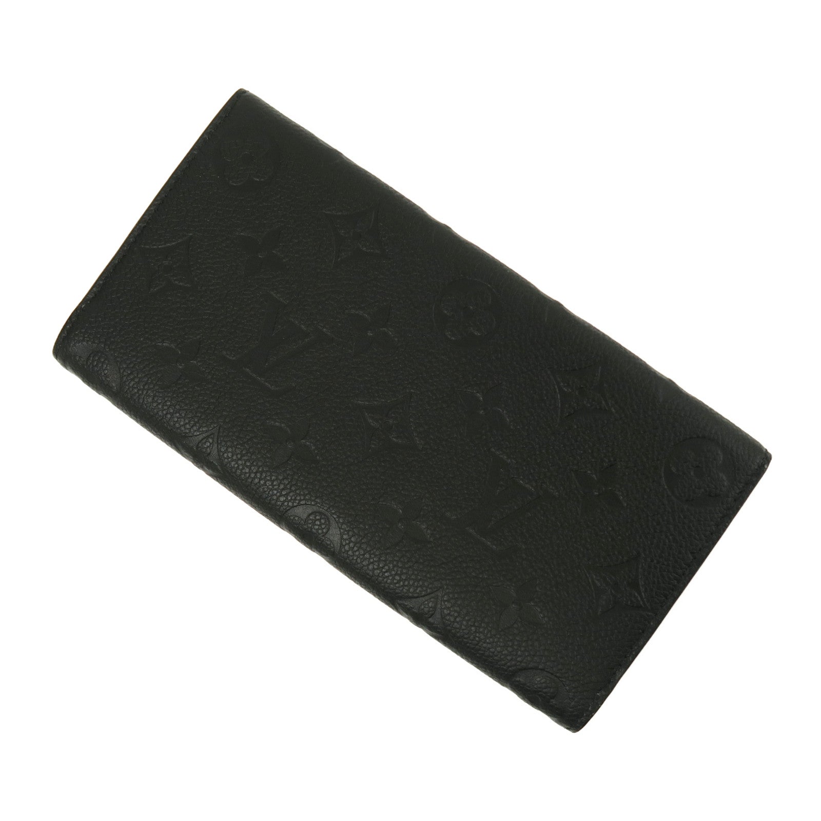 LOUIS VUITTON 【激減優惠】Monogram Empreinte Emilie金扣長錢包黑色