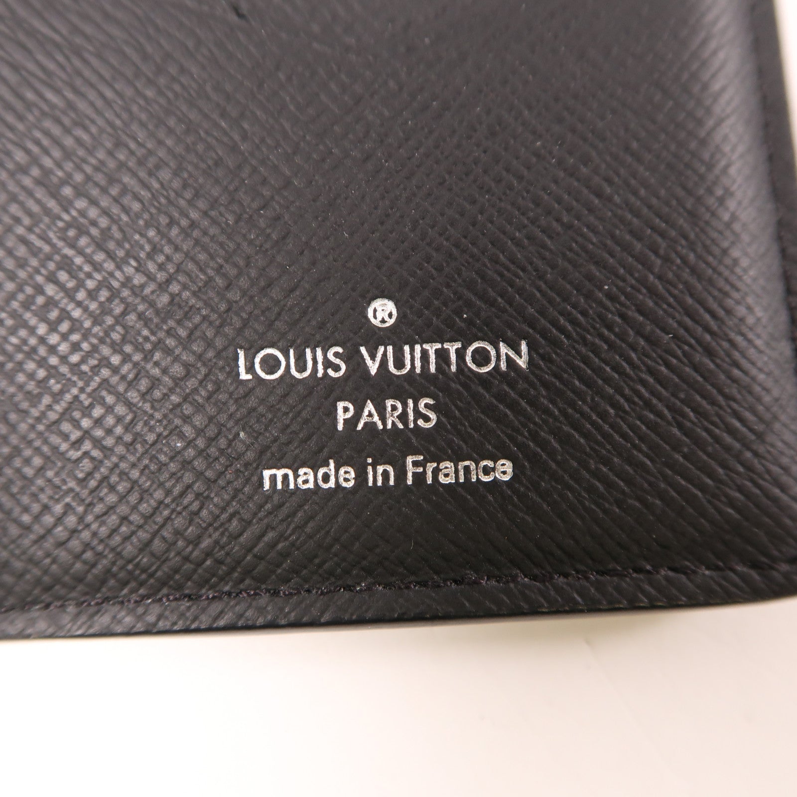 LOUIS VUITTON Monogram Card Case卡片套深灰色
