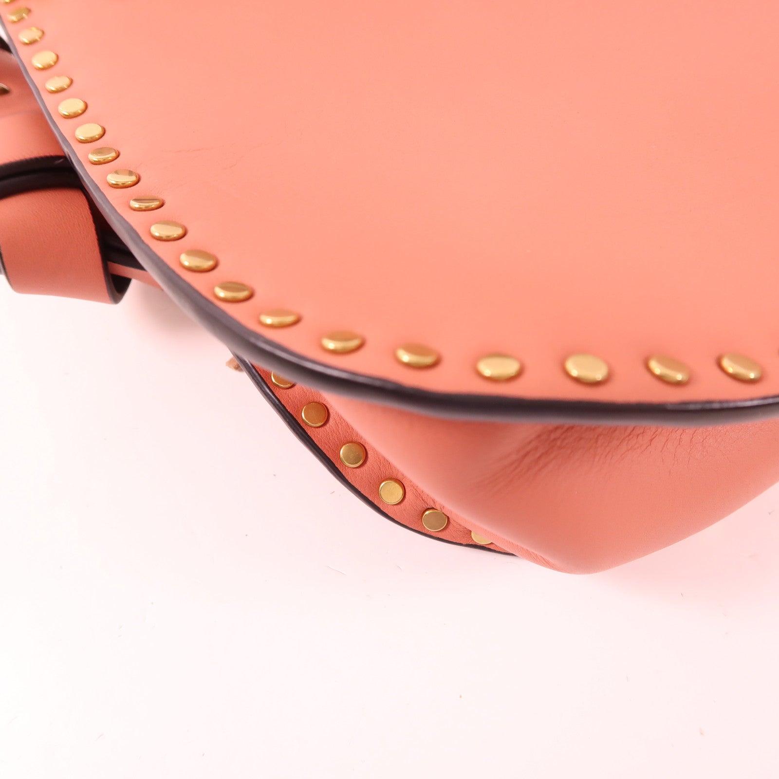 Chloe 牛皮皮革Shoulder Bag金扣肩背袋