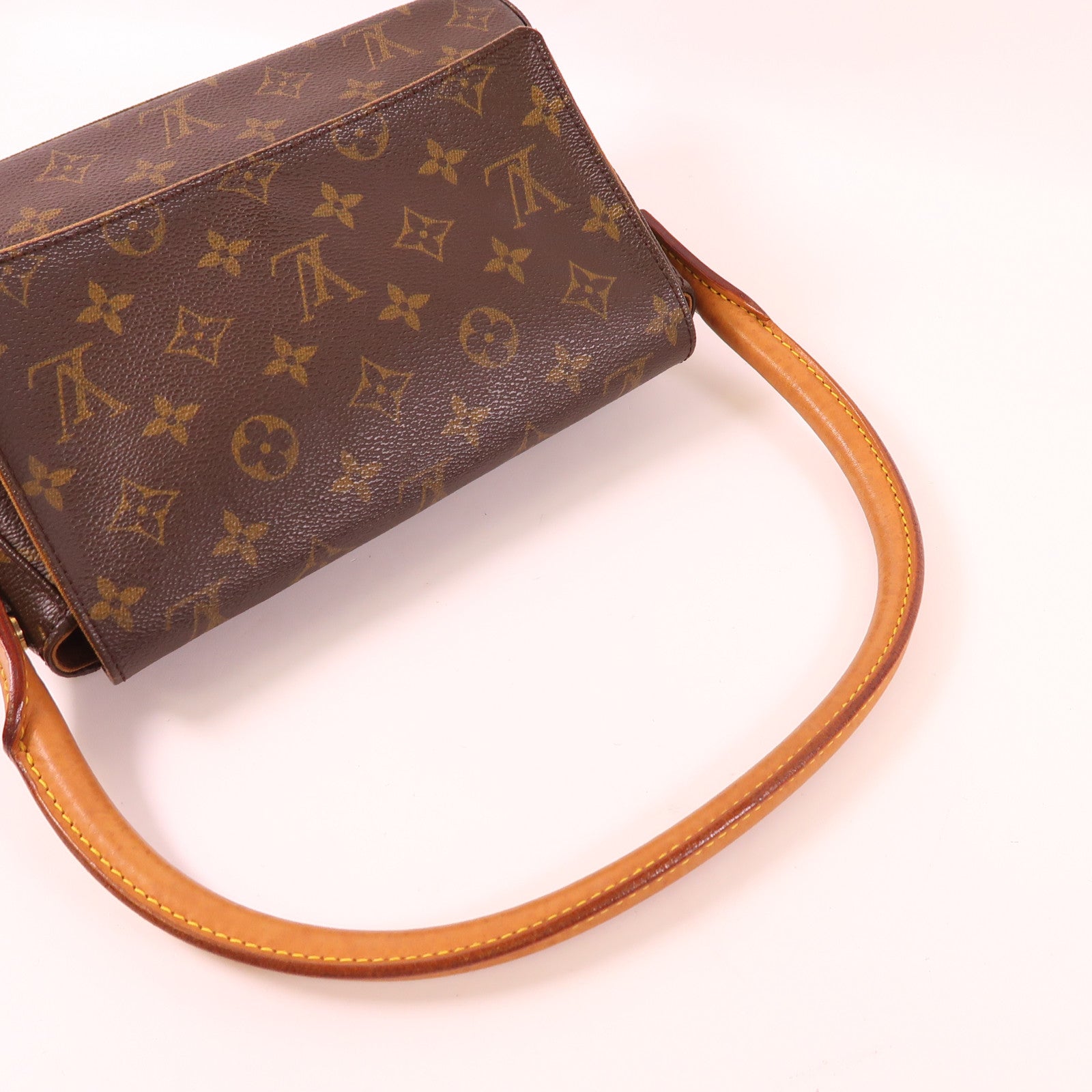 LOUIS VUITTON Monogram Mini Looping金扣肩背袋