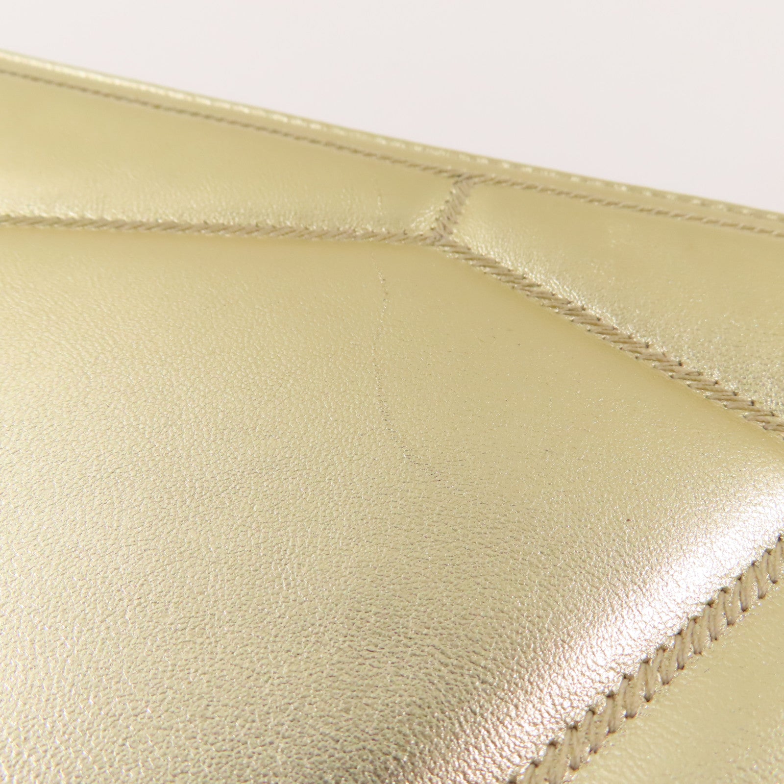 BVLGARI 【激減優惠】牛皮皮革Clutch Bag金扣手拿包