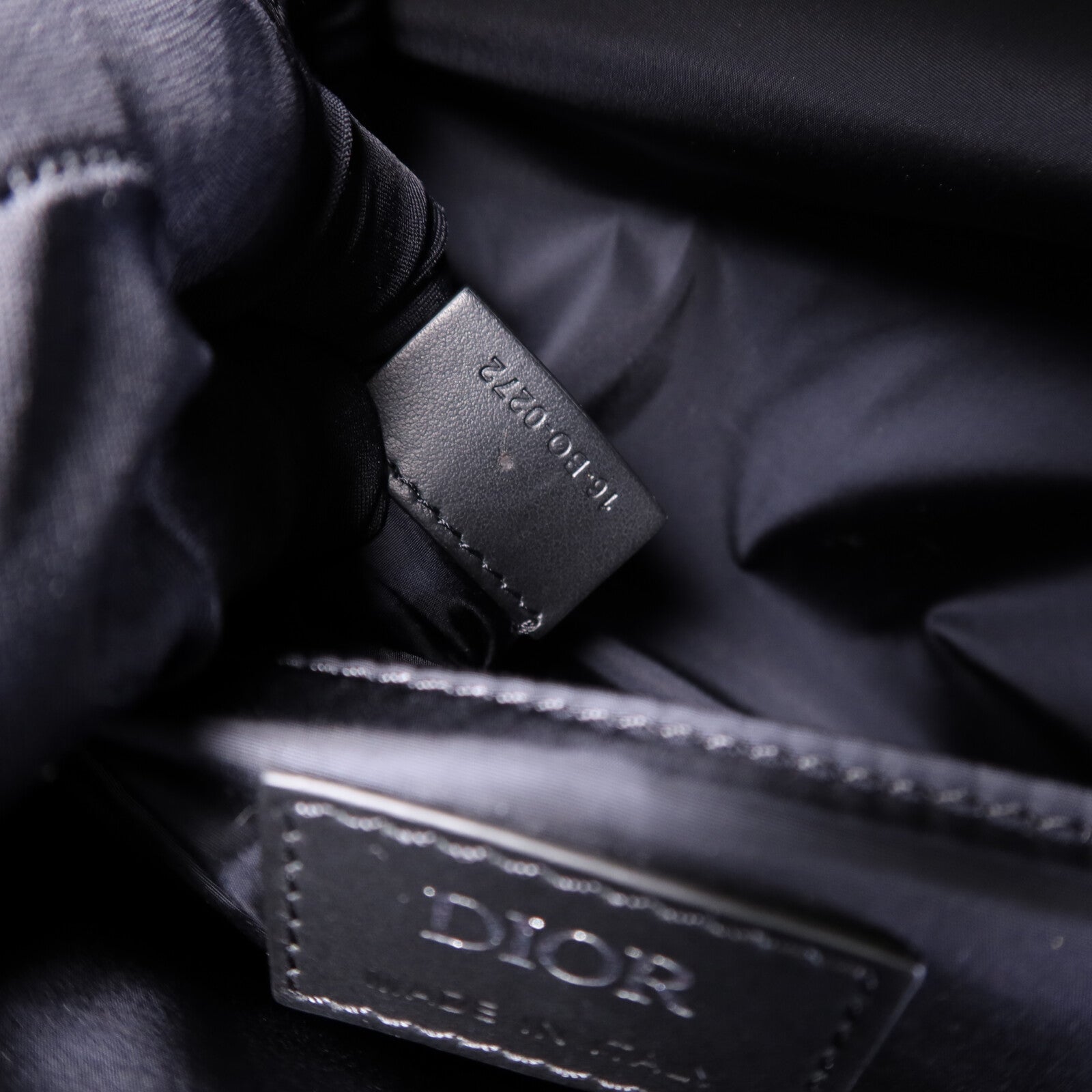 Dior 尼龍Backpack銀扣背包