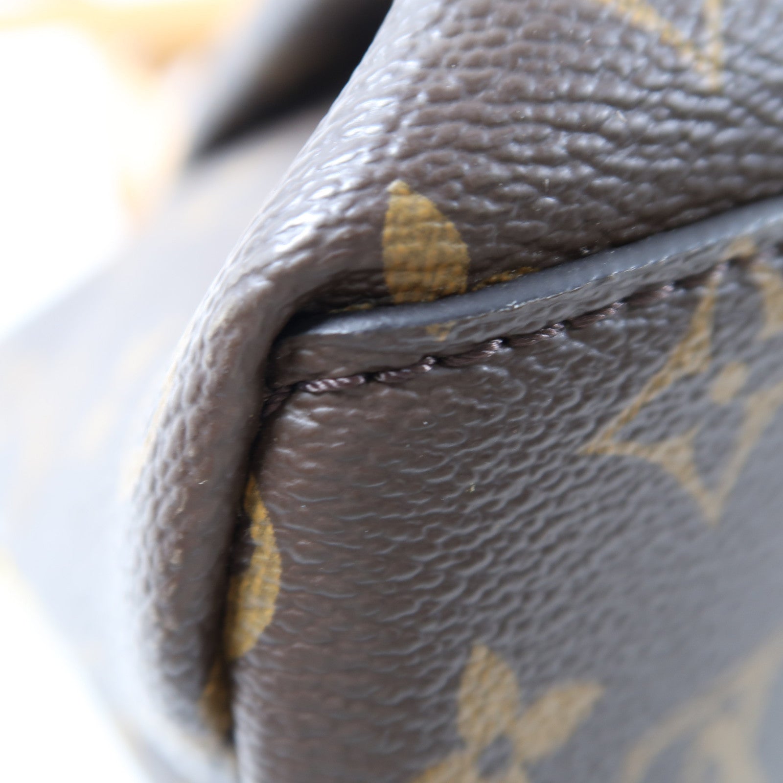 LOUIS VUITTON 【激減優惠】Monogram Boétie金扣手挽肩背兩用袋啡色