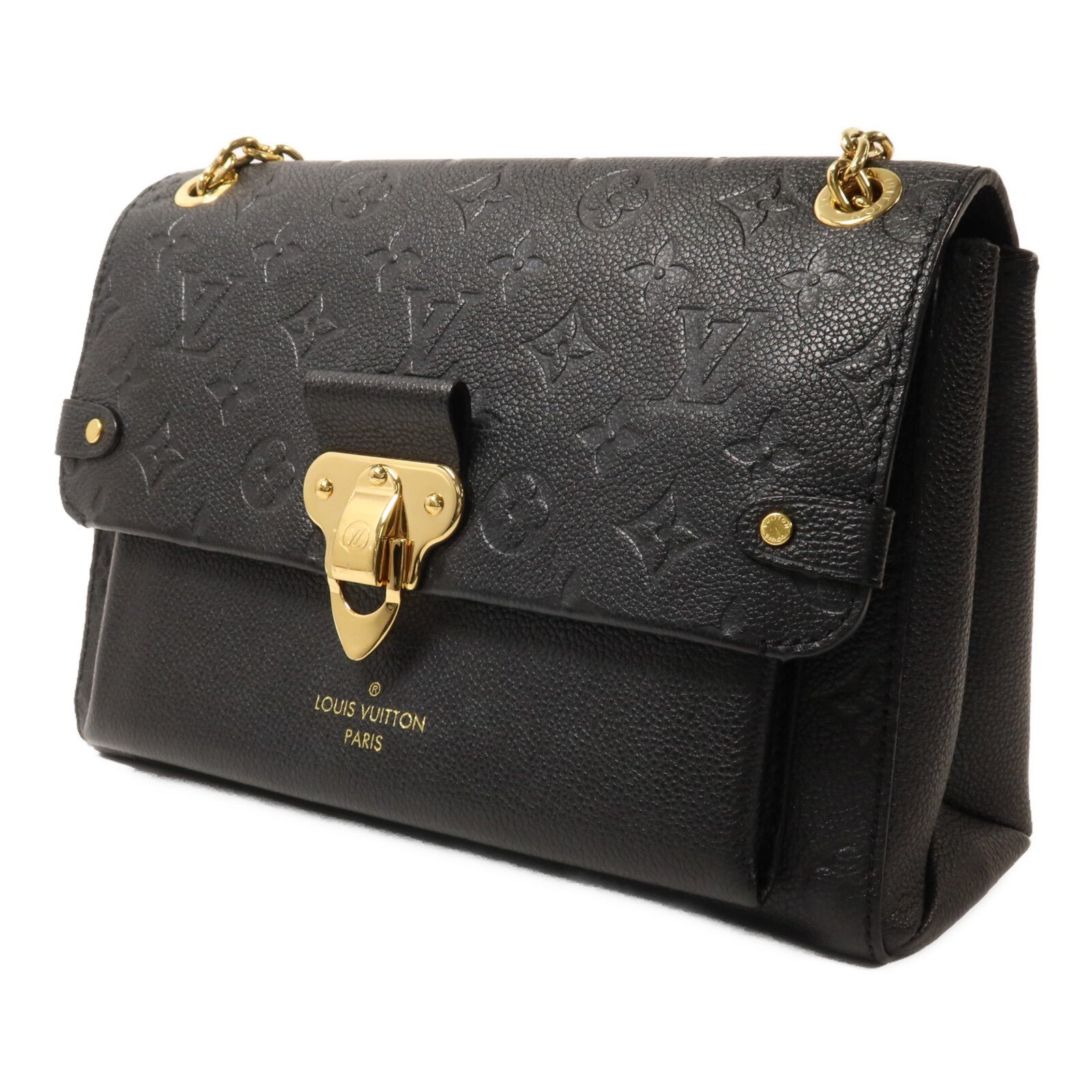 LOUIS VUITTON Monogram Empreinte Vavin PM鏈帶肩背袋