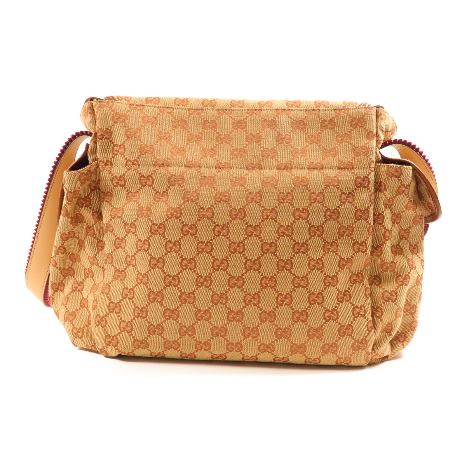 GUCCI 【激減優惠】帆布Shoulder Bag銀扣肩背袋