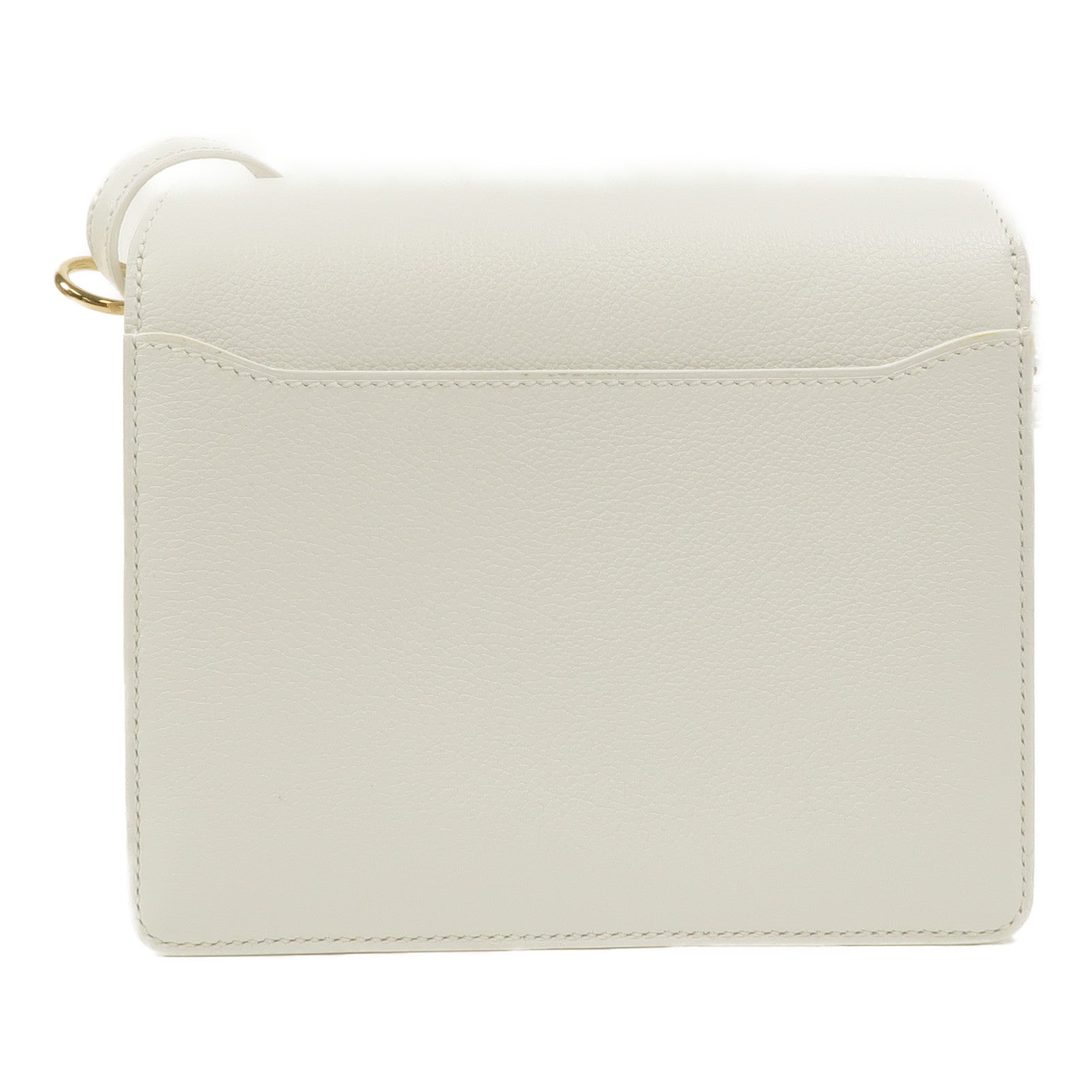 HERMES Evercolor皮革Roulis Mini肩背袋New White