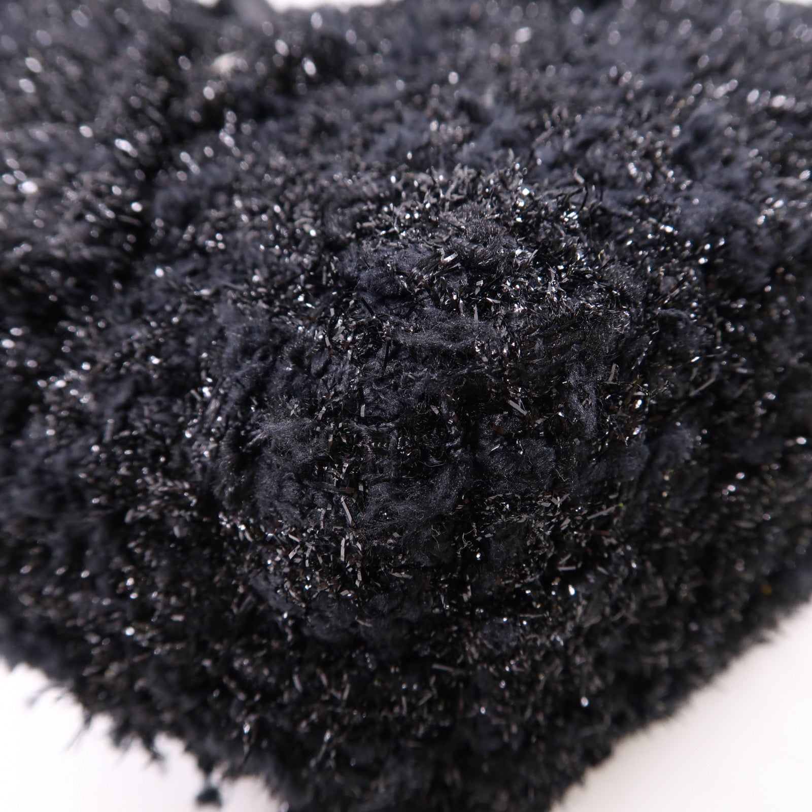 BALENCIAGA SHW Mini Bistro 2way Shoulder Bag Tweed Black