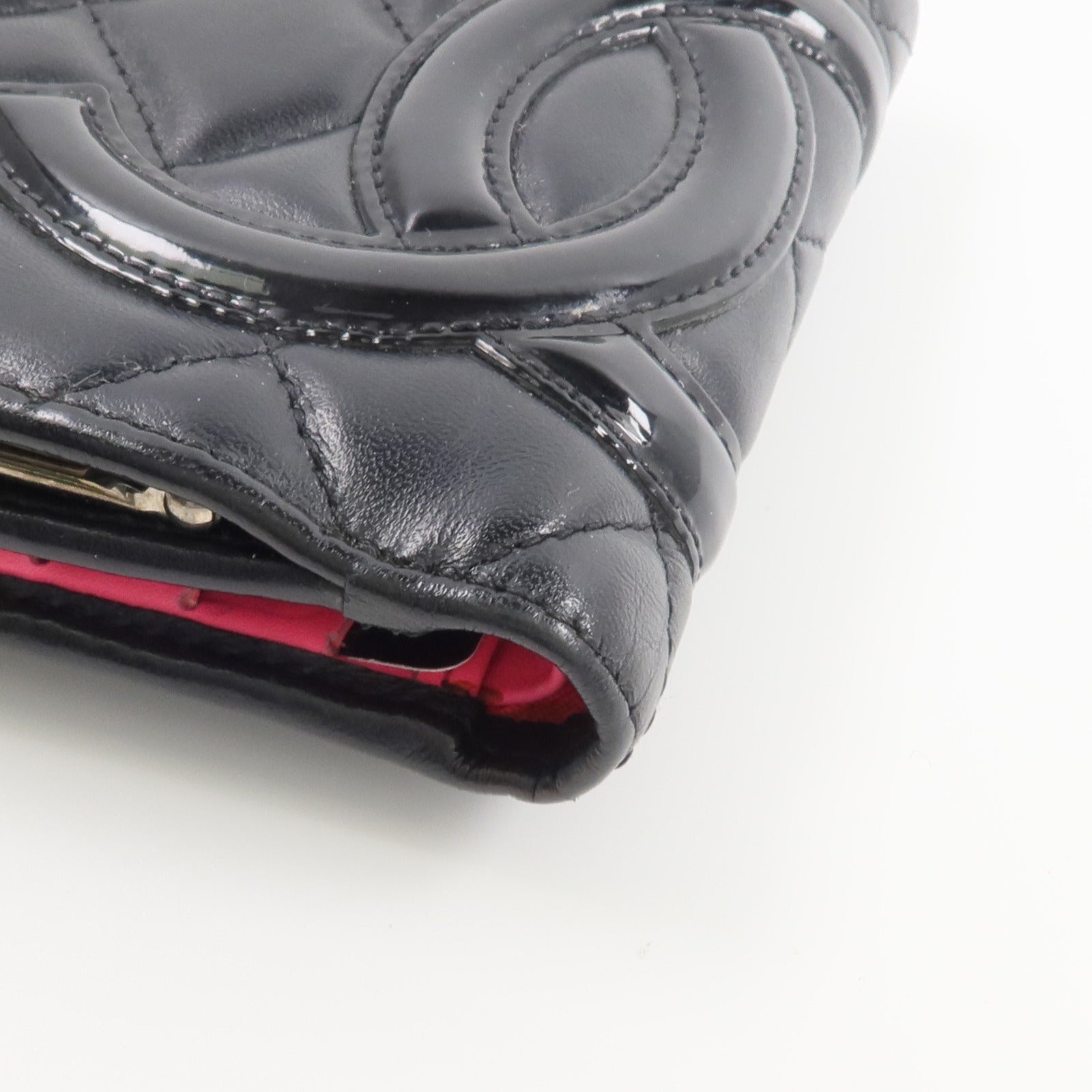 CHANEL 牛皮皮革Cambon Compact Wallet