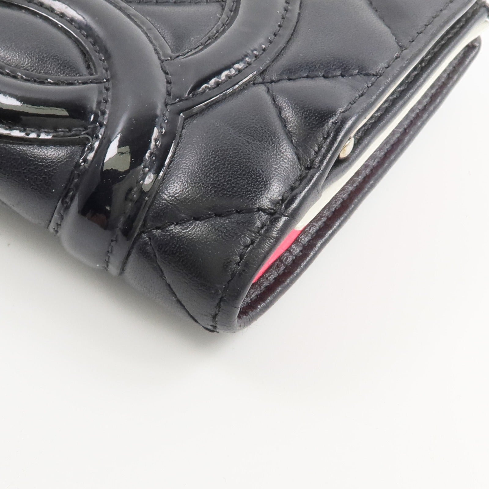 CHANEL 牛皮皮革Cambon Compact Wallet
