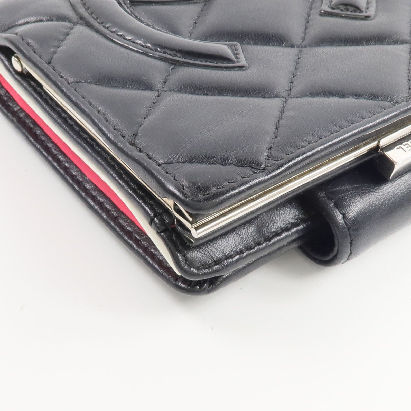 CHANEL 牛皮皮革Cambon Compact Wallet