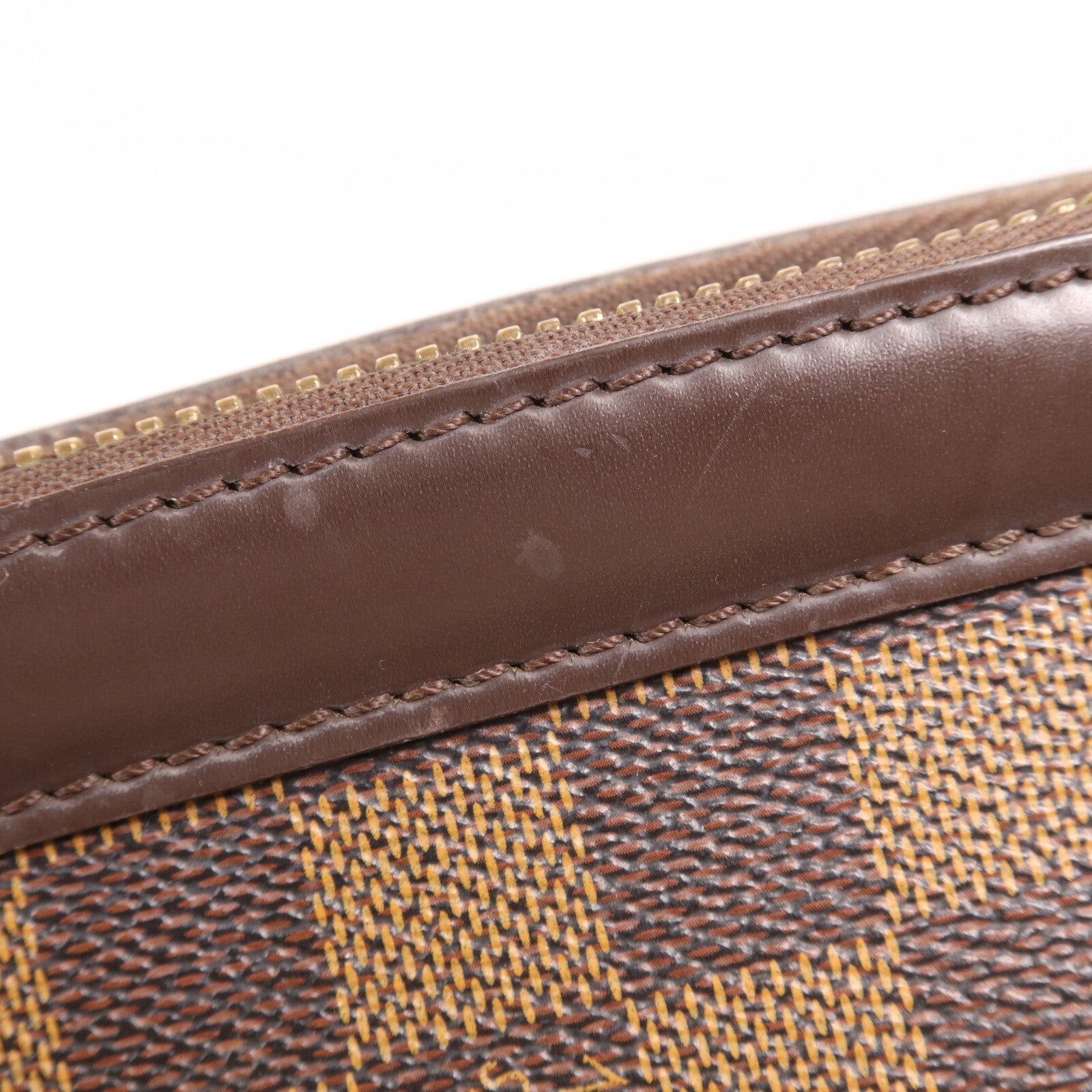 LOUIS VUITTON Damier Trevi PM金扣手挽肩背兩用袋