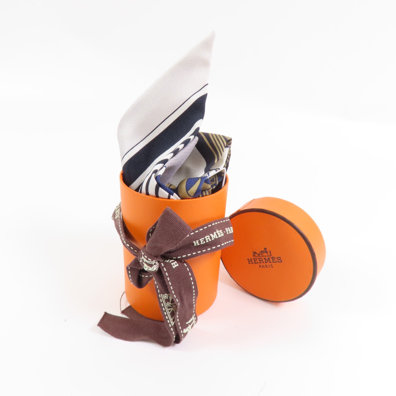 HERMES 絲質Twilly絲巾