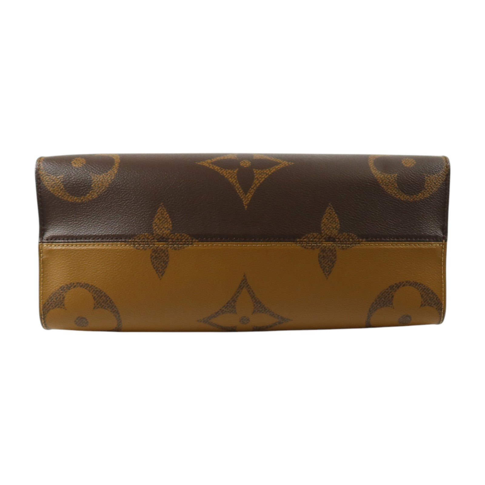 LOUIS VUITTON Monogram Reverse On The Go MM金扣手挽肩背兩用袋