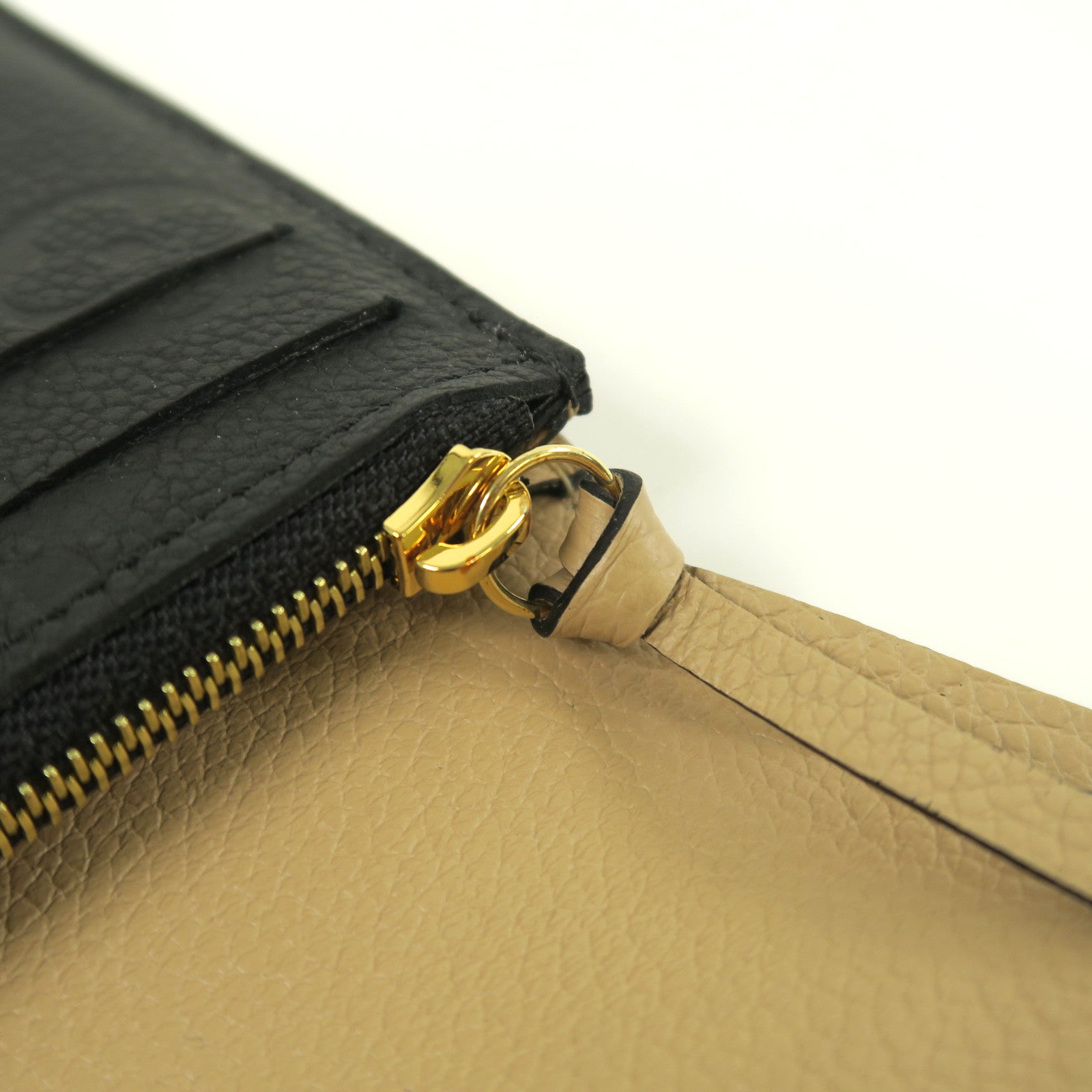 LOUIS VUITTON 【激減優惠】Monogram Empreinte Emilie金扣長錢包黑色