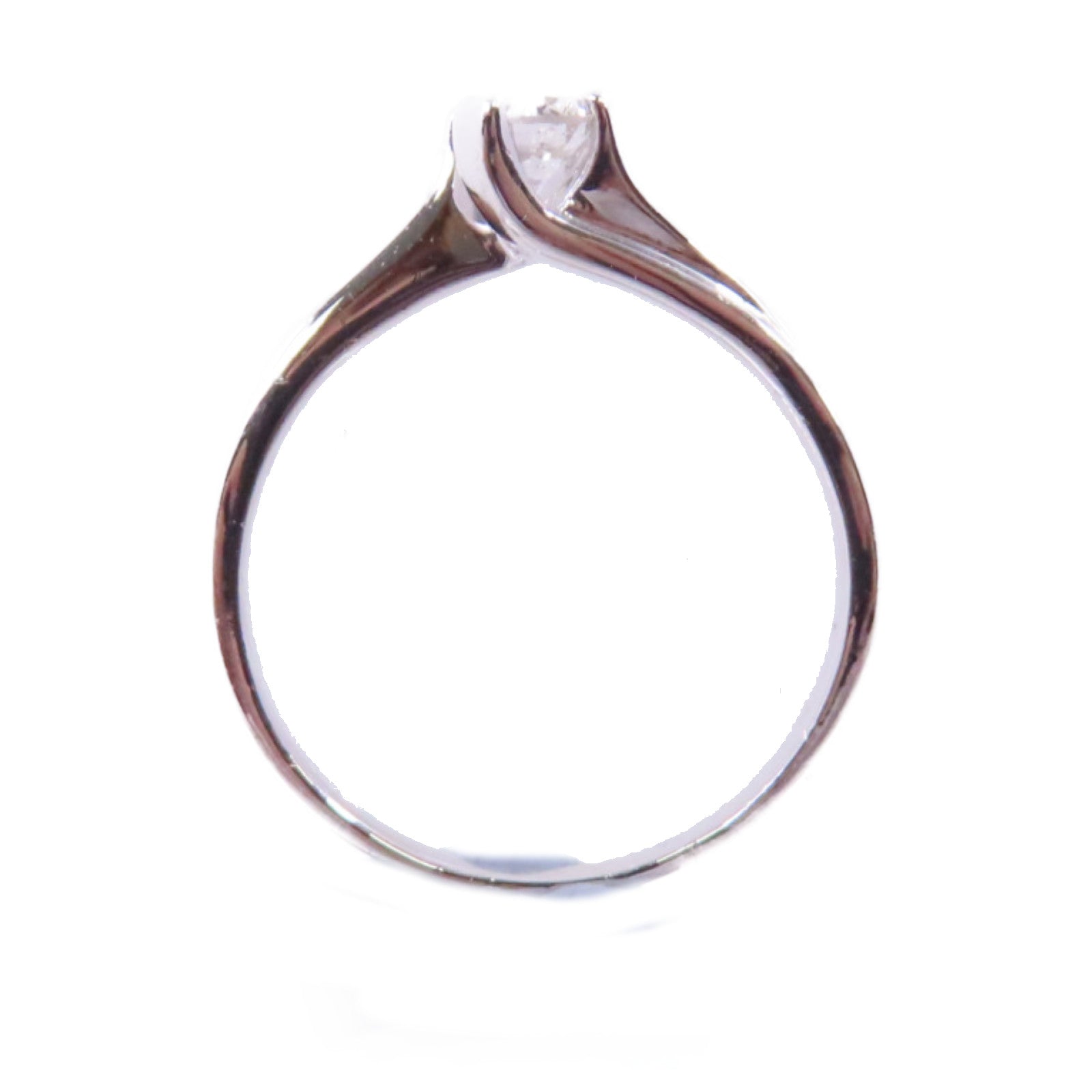 JEWELRY 【激減優惠】PT900鉑金Diamond Ring 0.36ct鑽石戒指US#7.5