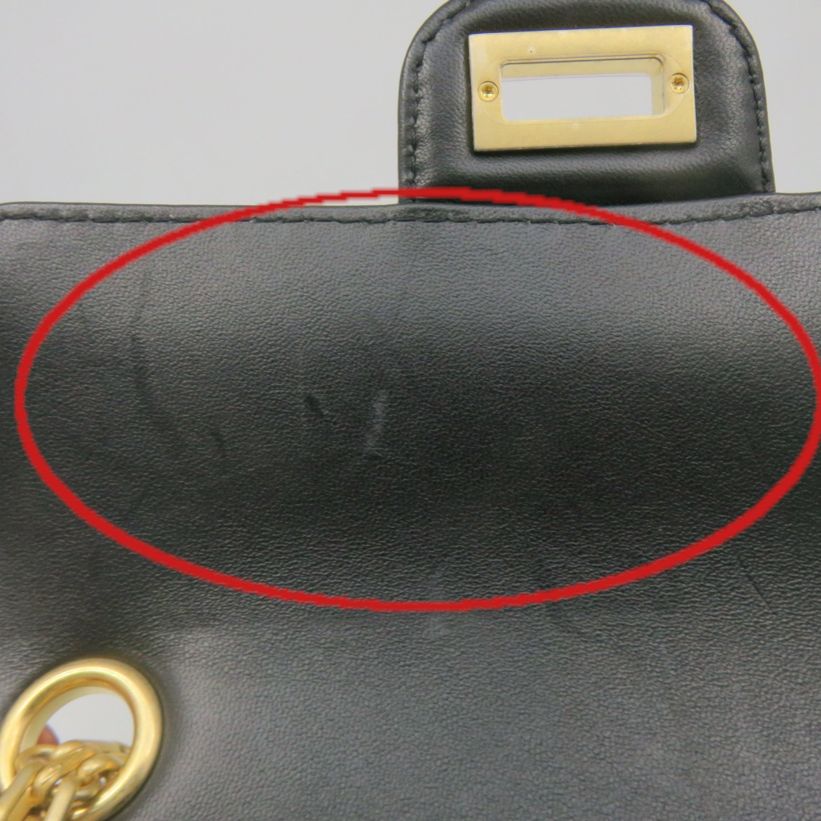 CHANEL 【清倉大減價】鱷魚皮革2.55 Chain Shoulder Bag金扣鏈帶肩背袋黑色/彩色