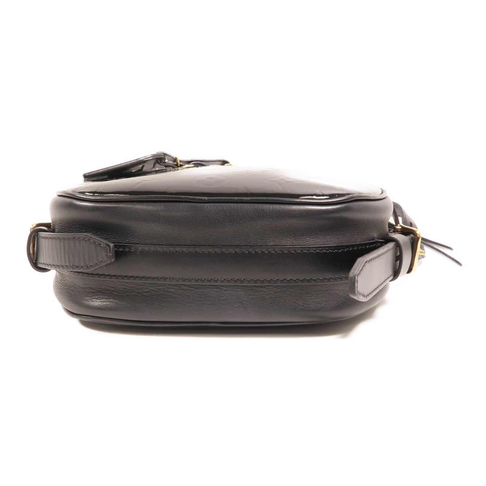 LOUIS VUITTON 【激減優惠】Monogram Vernis Boite Chapeau Souple MM金扣肩背袋