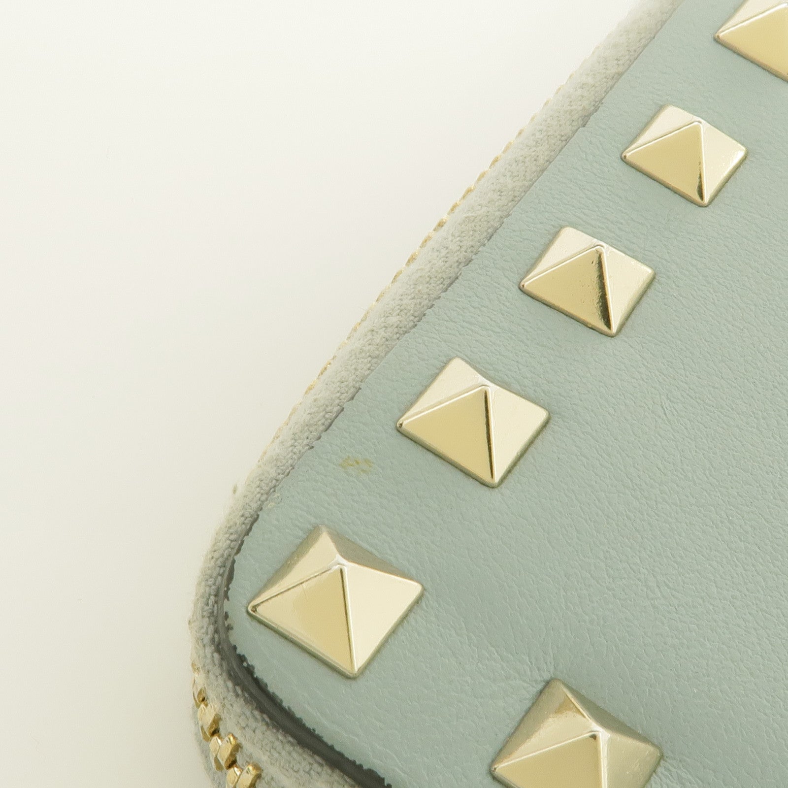 Valentino 皮革Card/Coin Case金扣零錢包/卡片套