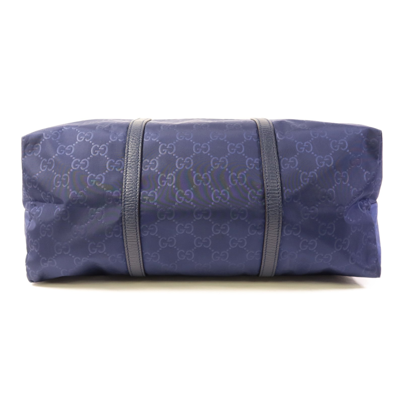 GUCCI 尼龍Tote Bag銀扣手挽袋