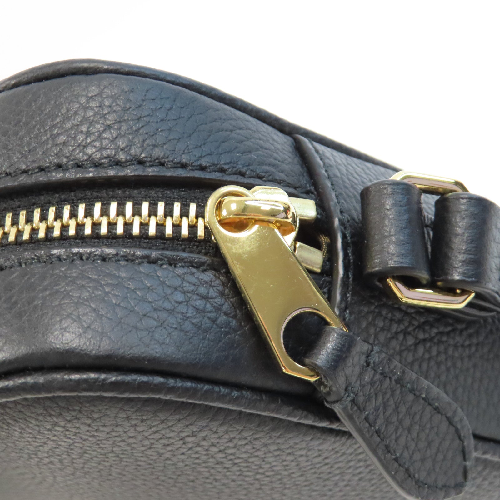 BURBERRY 牛皮皮革Smau Camera Bag金扣肩背袋黑色